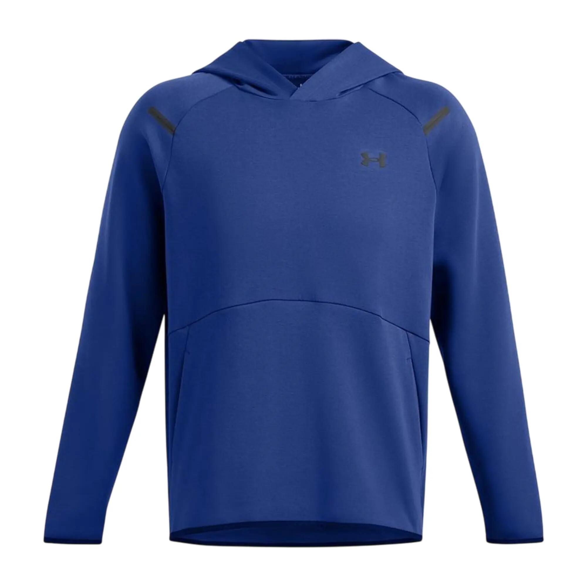 Sweat À Capuche Manches Raglan ESSENTIAL Homme (Bleu) 2/5