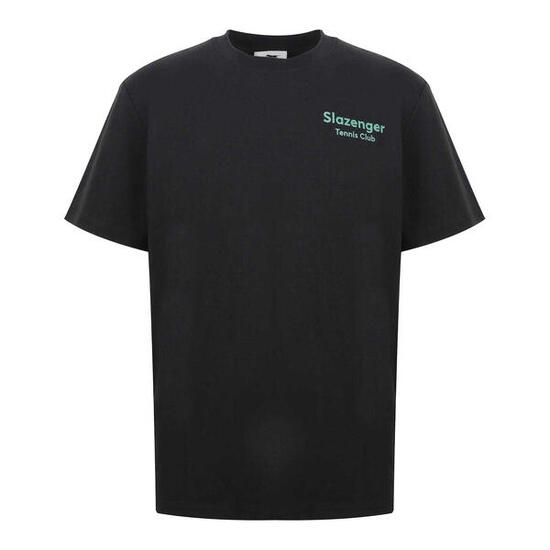Tshirt Motif/style Imprimé Au Dos TENNIS CLUB Homme (Noir)