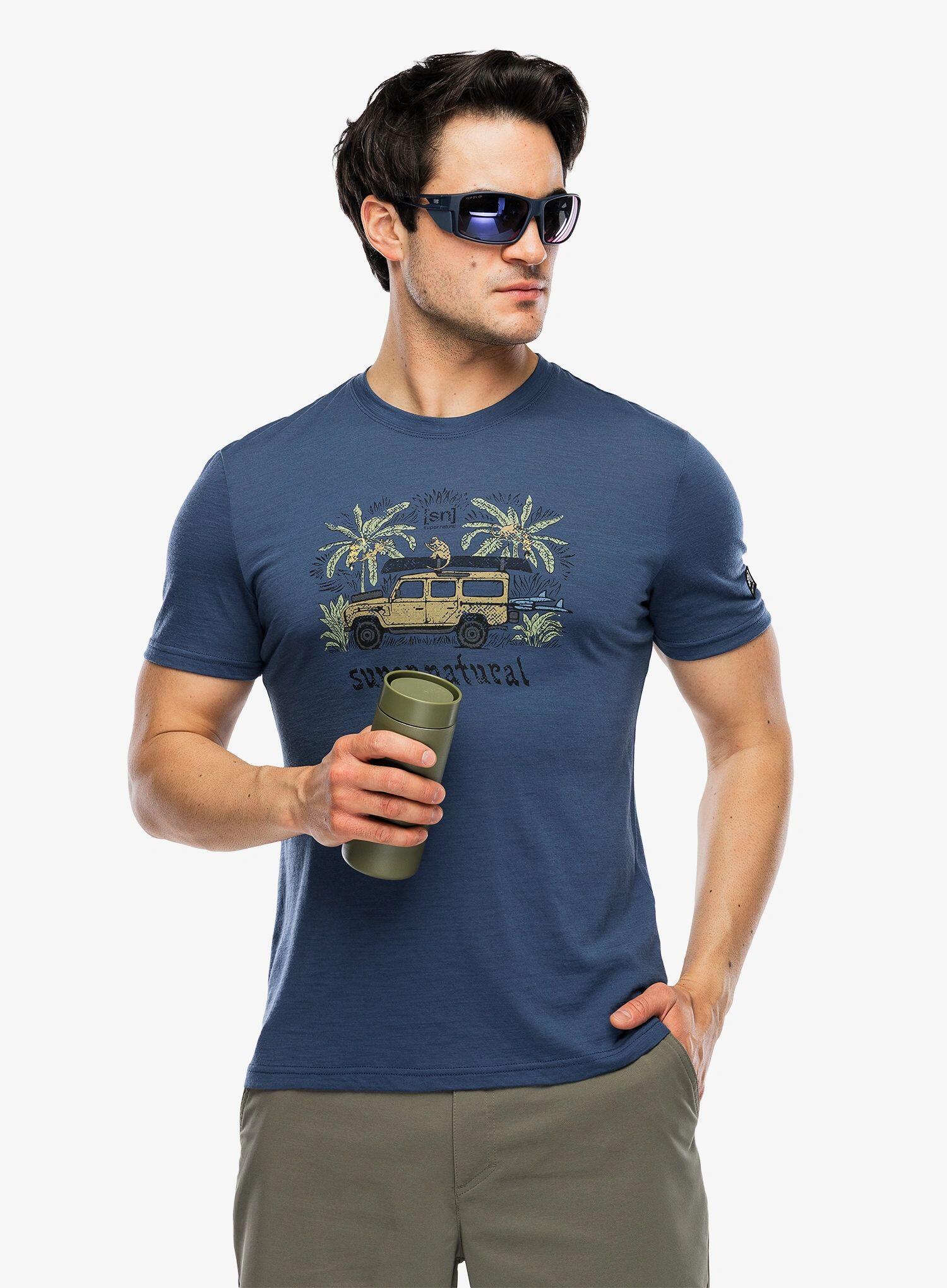 Koszulka z nadrukiem Super.natural Tropicar Tee 2/7
