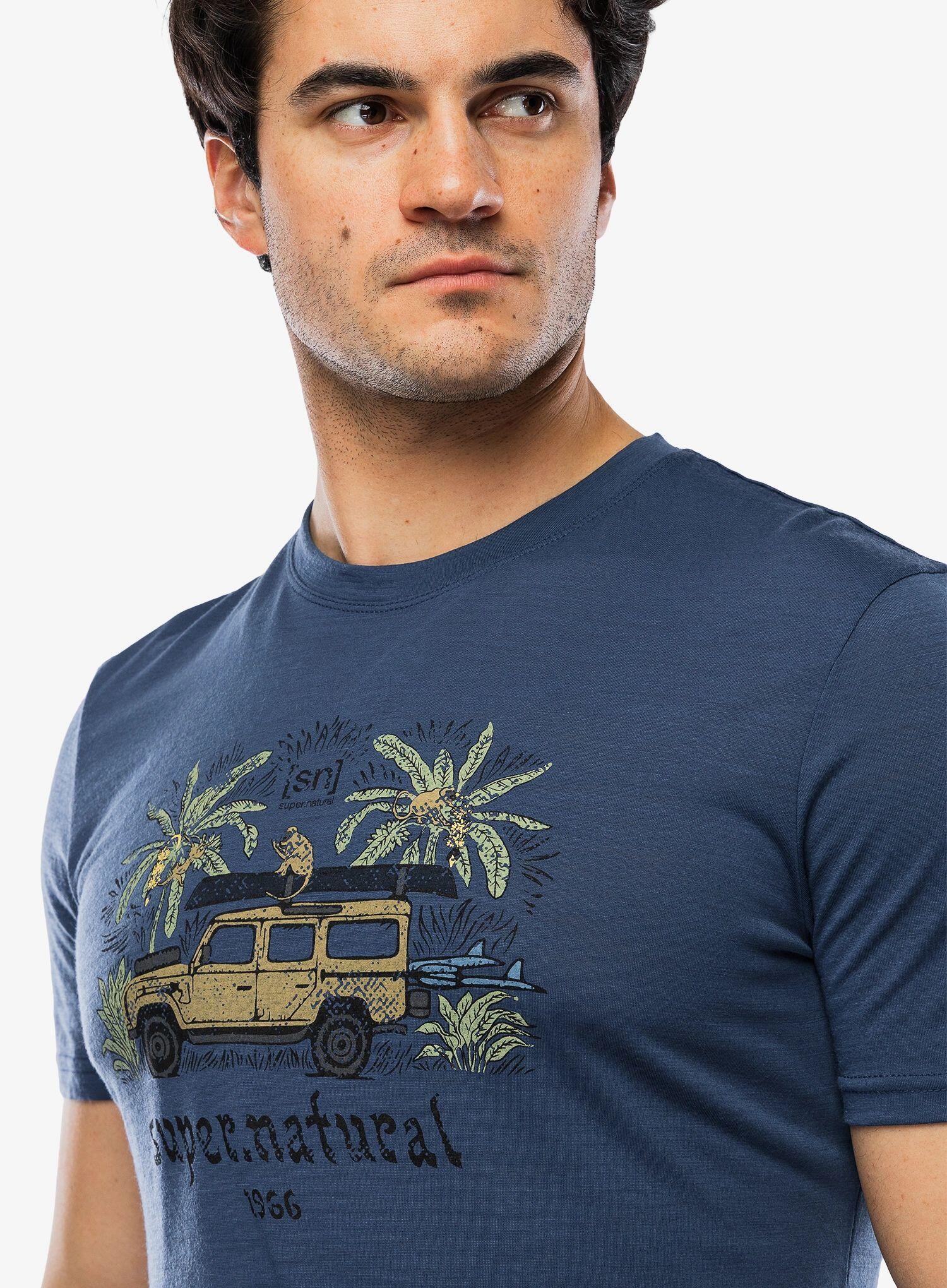 Koszulka z nadrukiem Super.natural Tropicar Tee 5/7