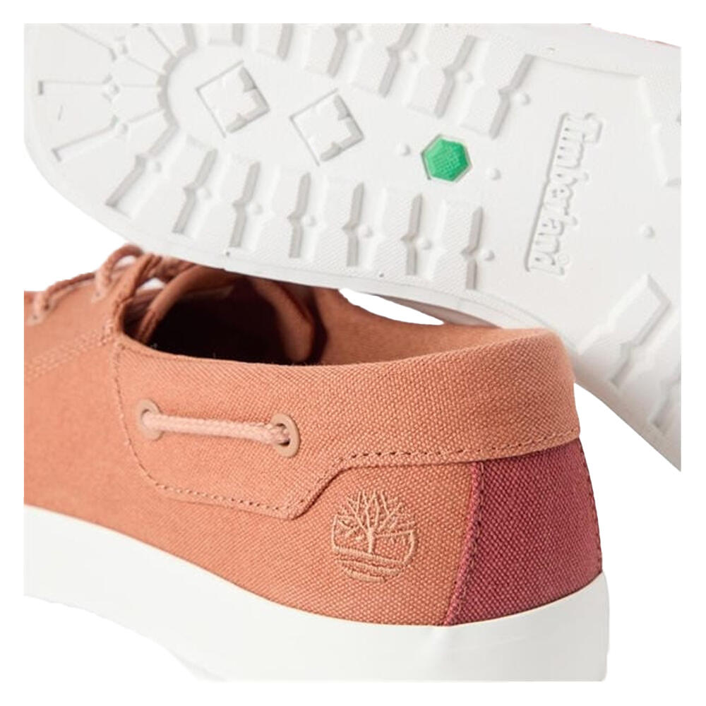 Scarpe Da Barca Tela PiattaUomo Timberland Ruggine 4/4