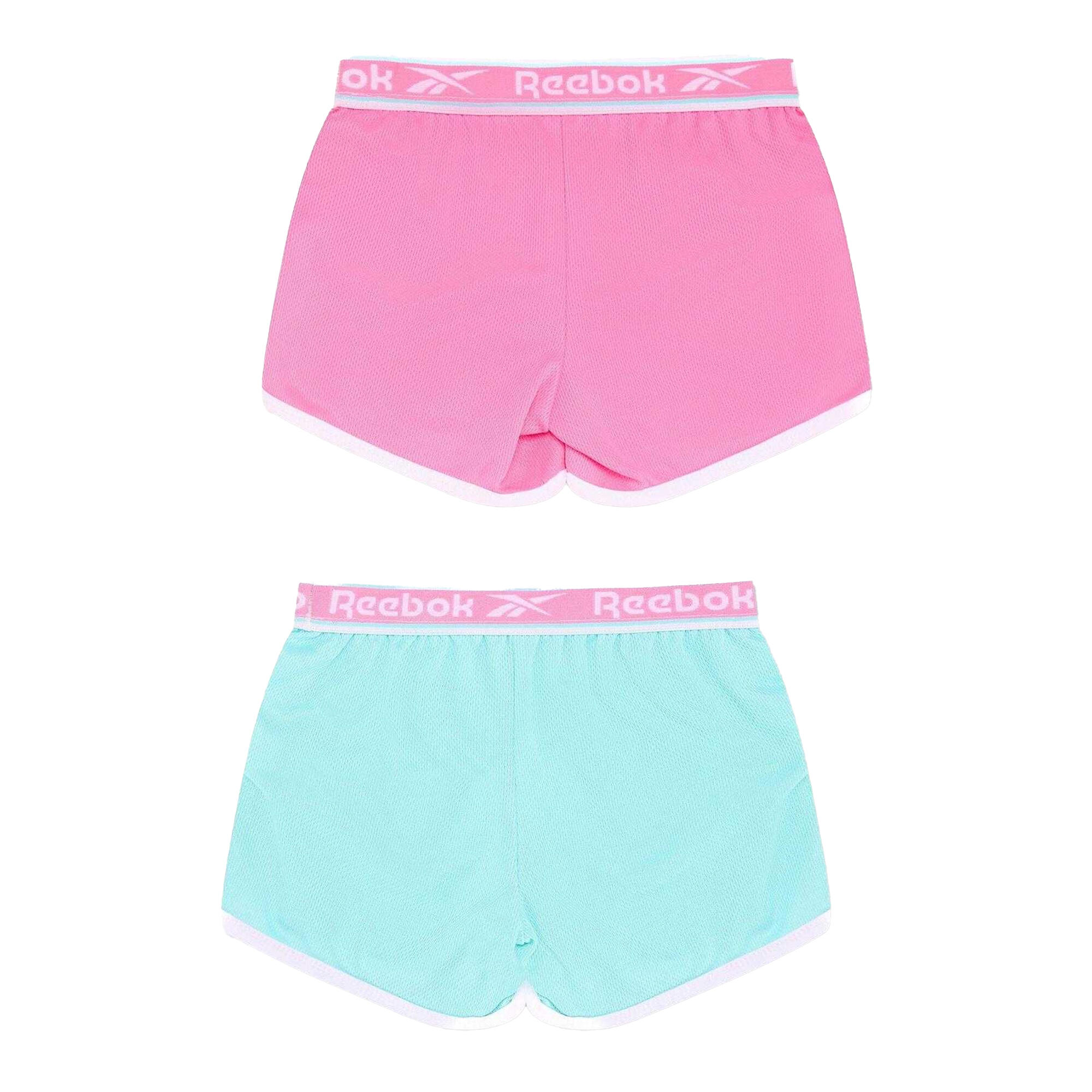 Laufshorts für Mädchen (2erPack) Kinder Aruba Blau 2/2