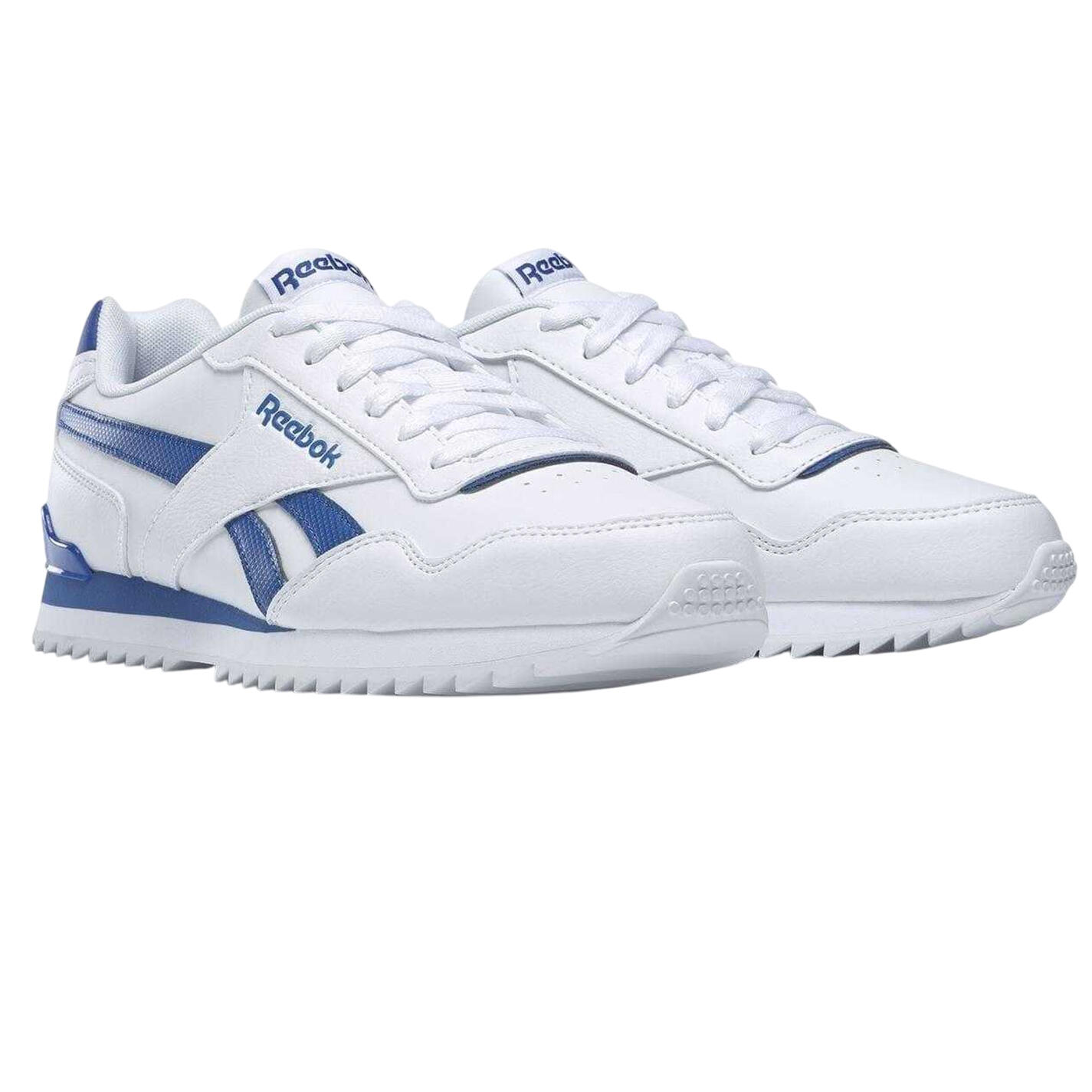 "Royal Glide" Klassisch Sneaker für Herren Weiß/Blau 3/4