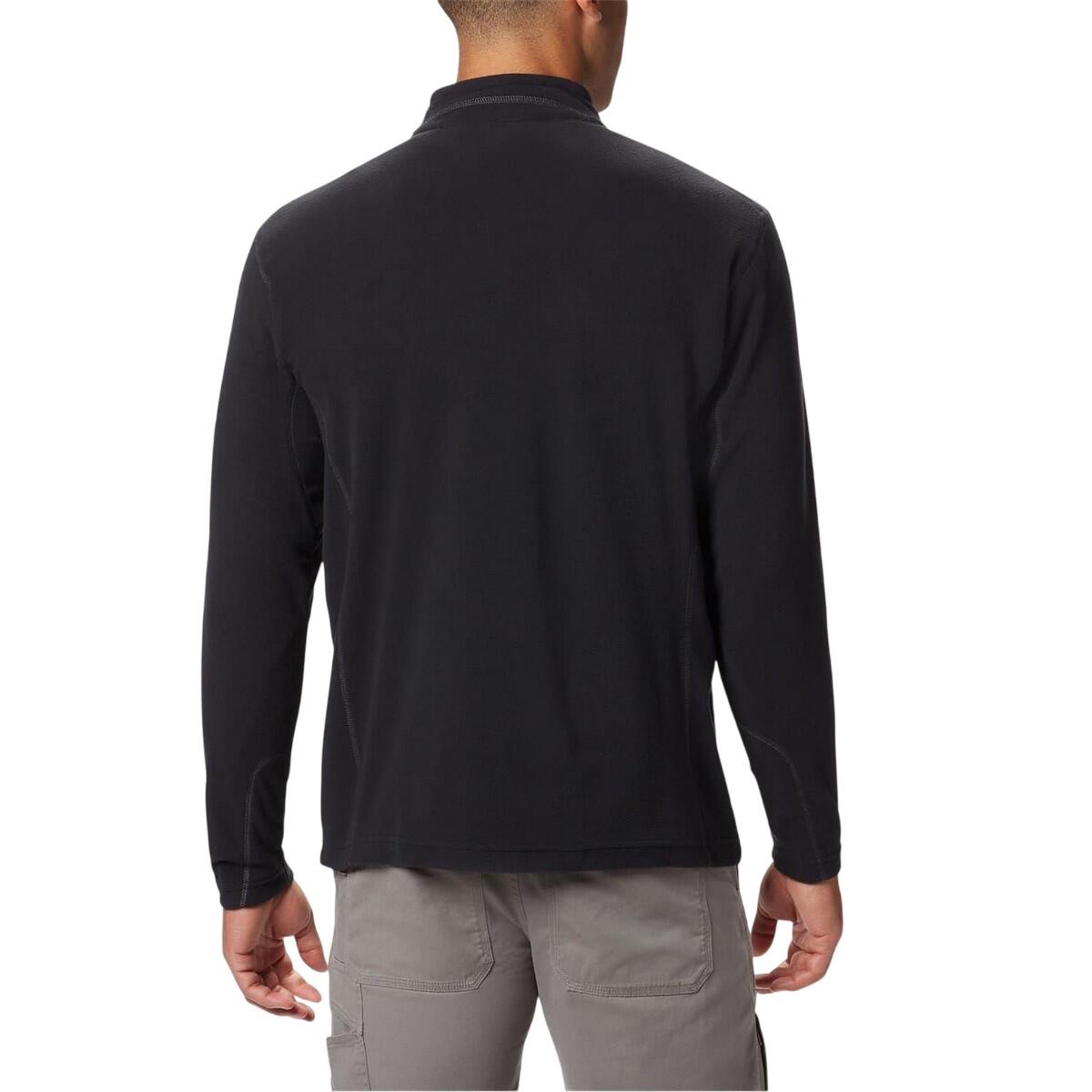 Mens Klamath Range Half Zip Fleece Top (Black) 2/3
