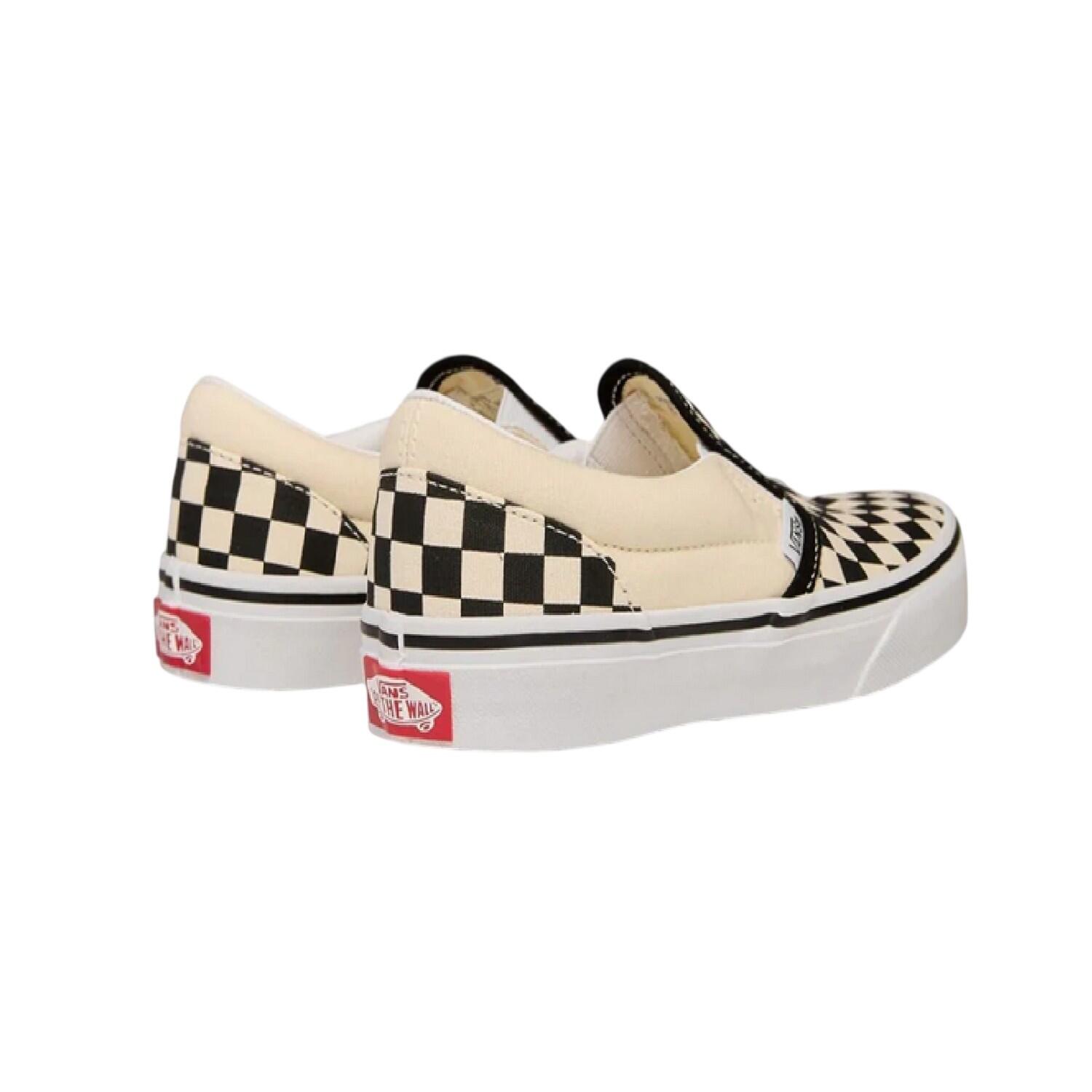 "Classic" Schachbrett Schuhe für , Zum Anschlüpfen Kinder Schwarz/Weiß 2/4