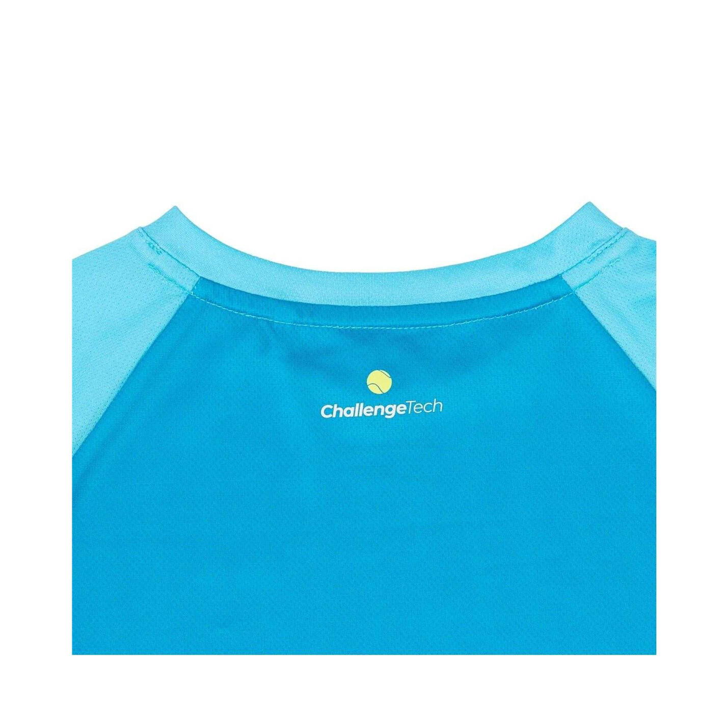 Tshirt Motif/style Blocs De Couleurs COURT Enfant (Bleu) 3/3