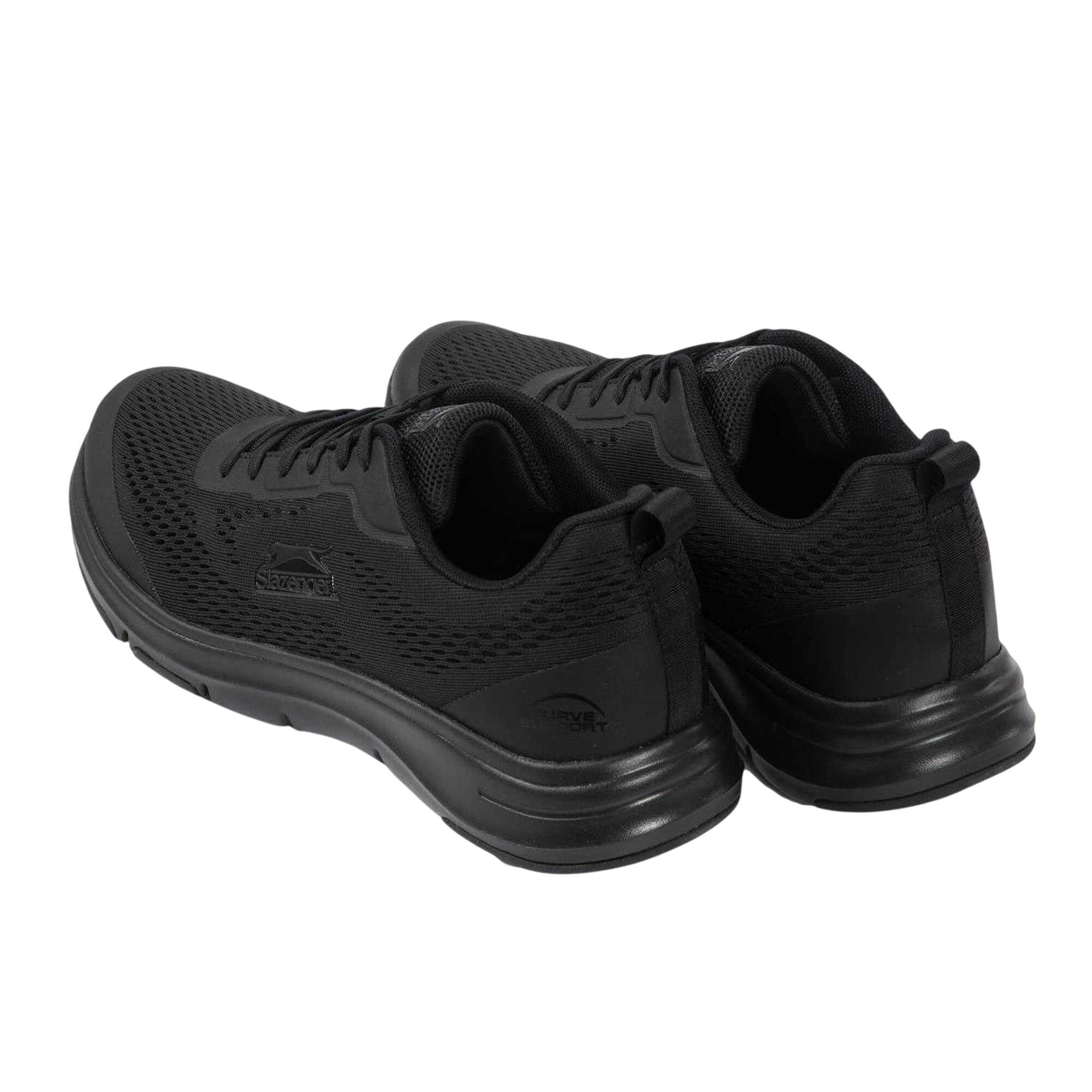 Scarpe Sportive Maglia A ReteUomo Slazenger Curve Support Nero 2/4