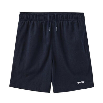 Short De Jogging Motif/style Logo Garçon (Bleu Marine)