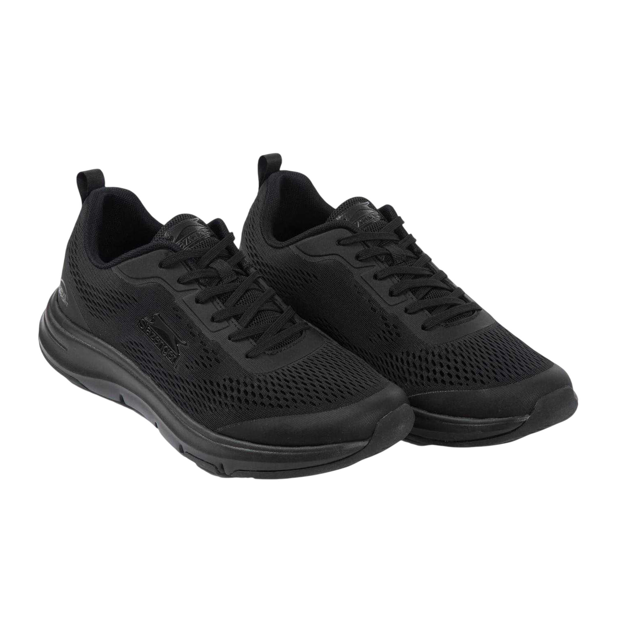 Scarpe Sportive Maglia A ReteUomo Slazenger Curve Support Nero 4/4