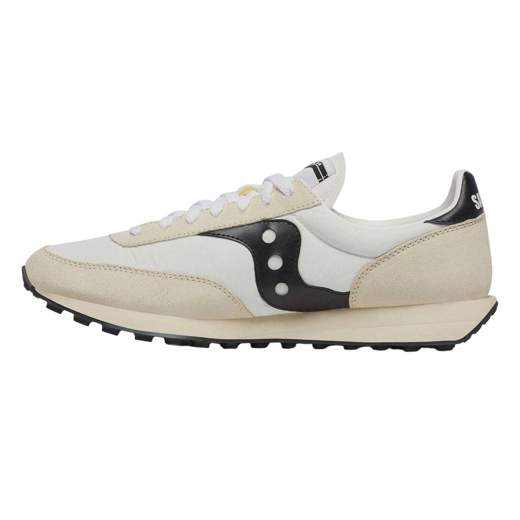 Sneaker für Damen Unisex, Wildleder Herren Weiß/Cremefarbe 3/4