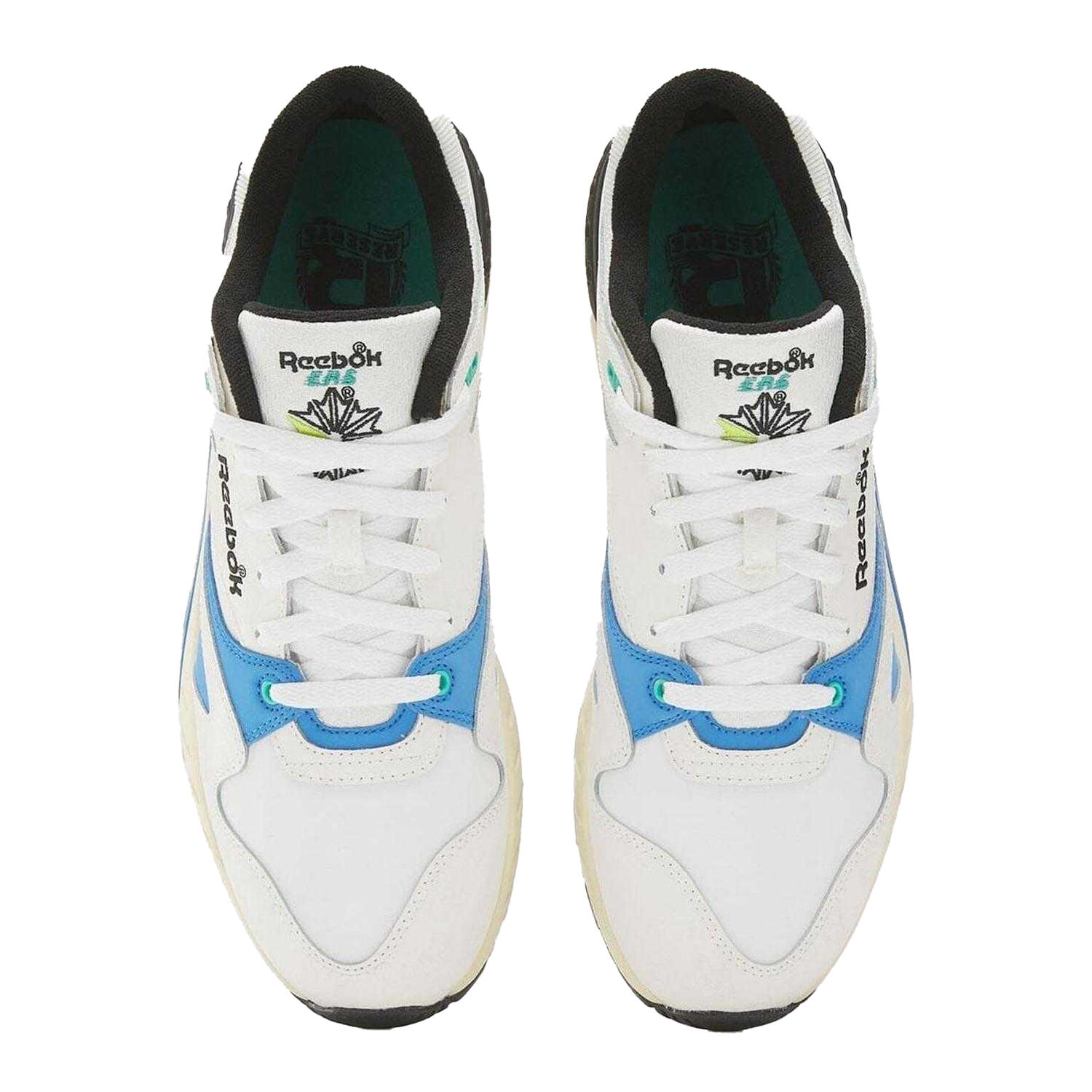 Scarpe Sportive PelleDonna Reebok ERS 4000 Bianco Blu 3/4