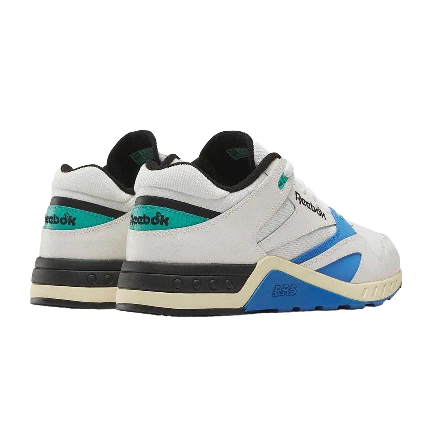 Scarpe Sportive PelleDonna Reebok ERS 4000 Bianco Blu 2/4