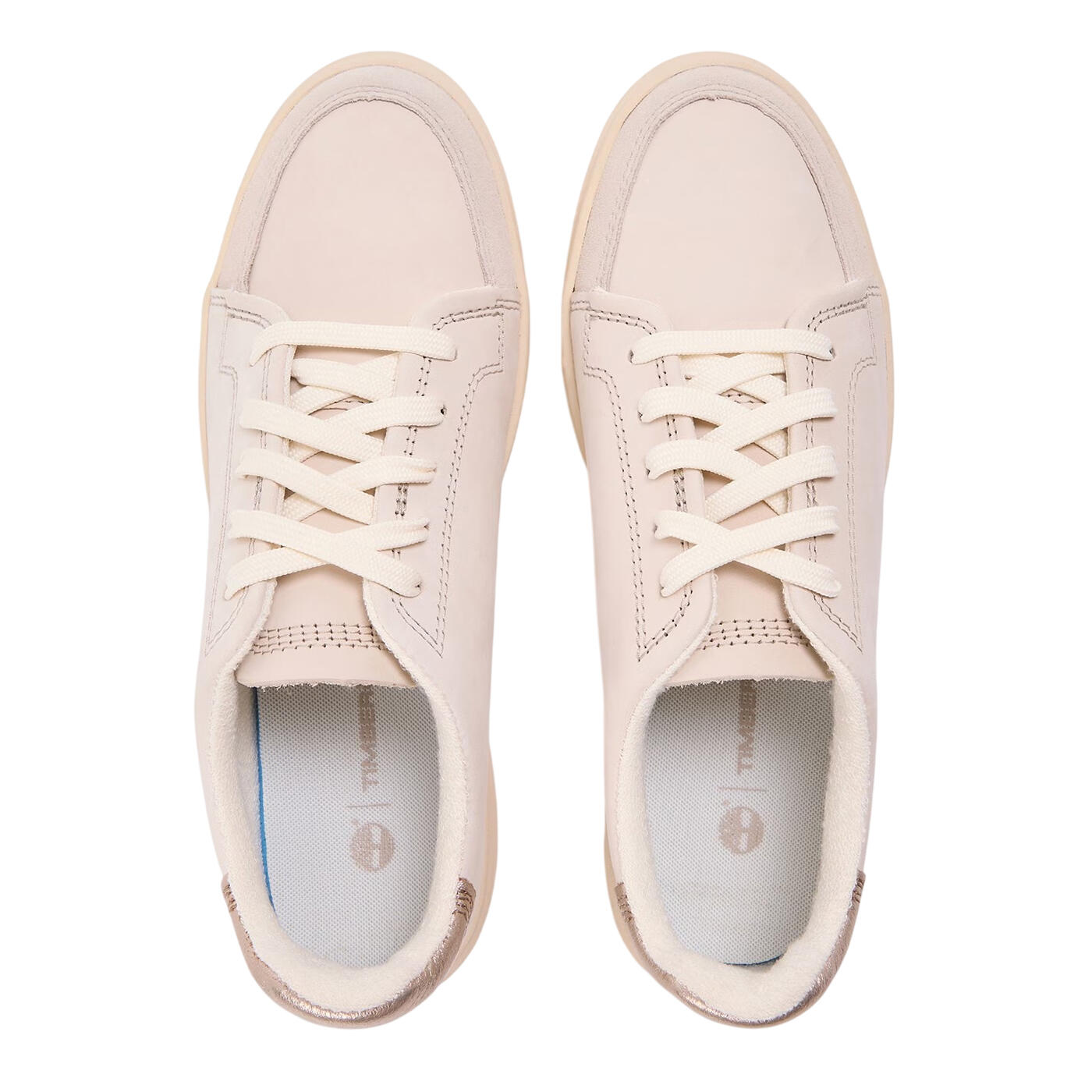 Scarpe Sportive PelleDonna Timberland Emerson Street Bianco 3/3