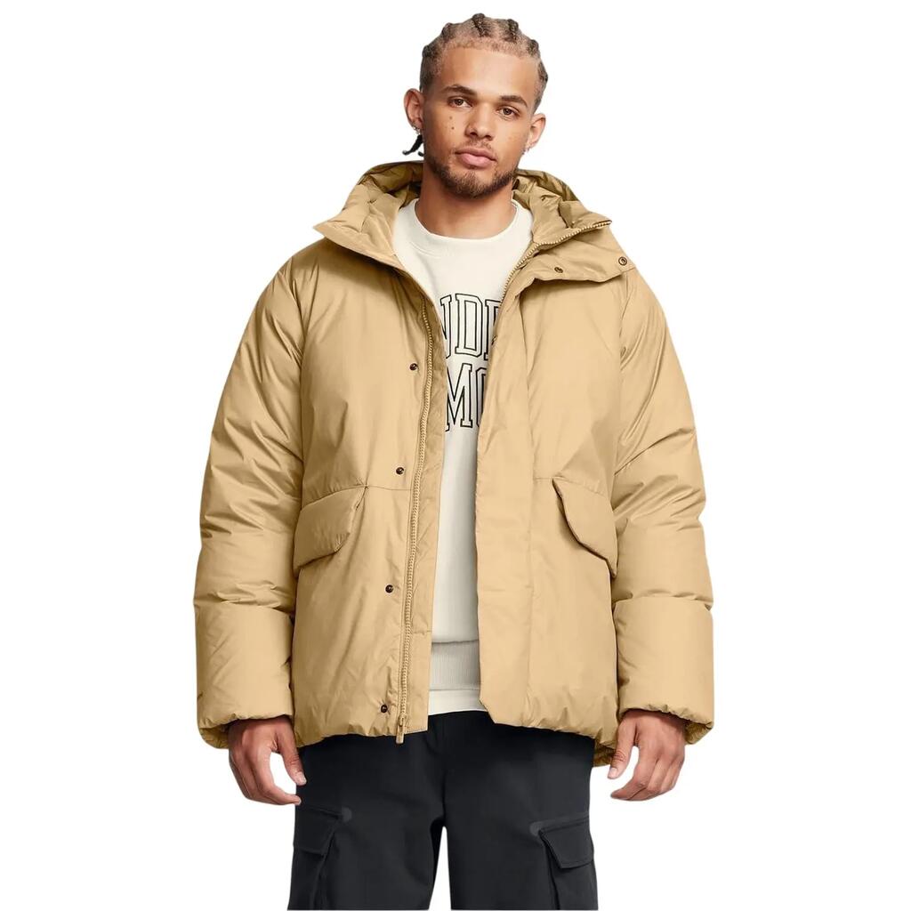 Mens Limitless Down Filled Puffer Jacket (Brown)