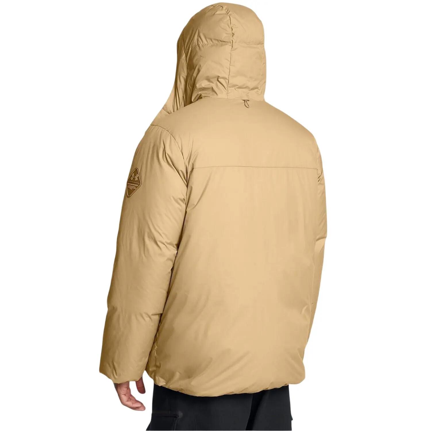 Piumino Imbottito In Piumino Uomo Under Armour Limitless Marrone 4/4
