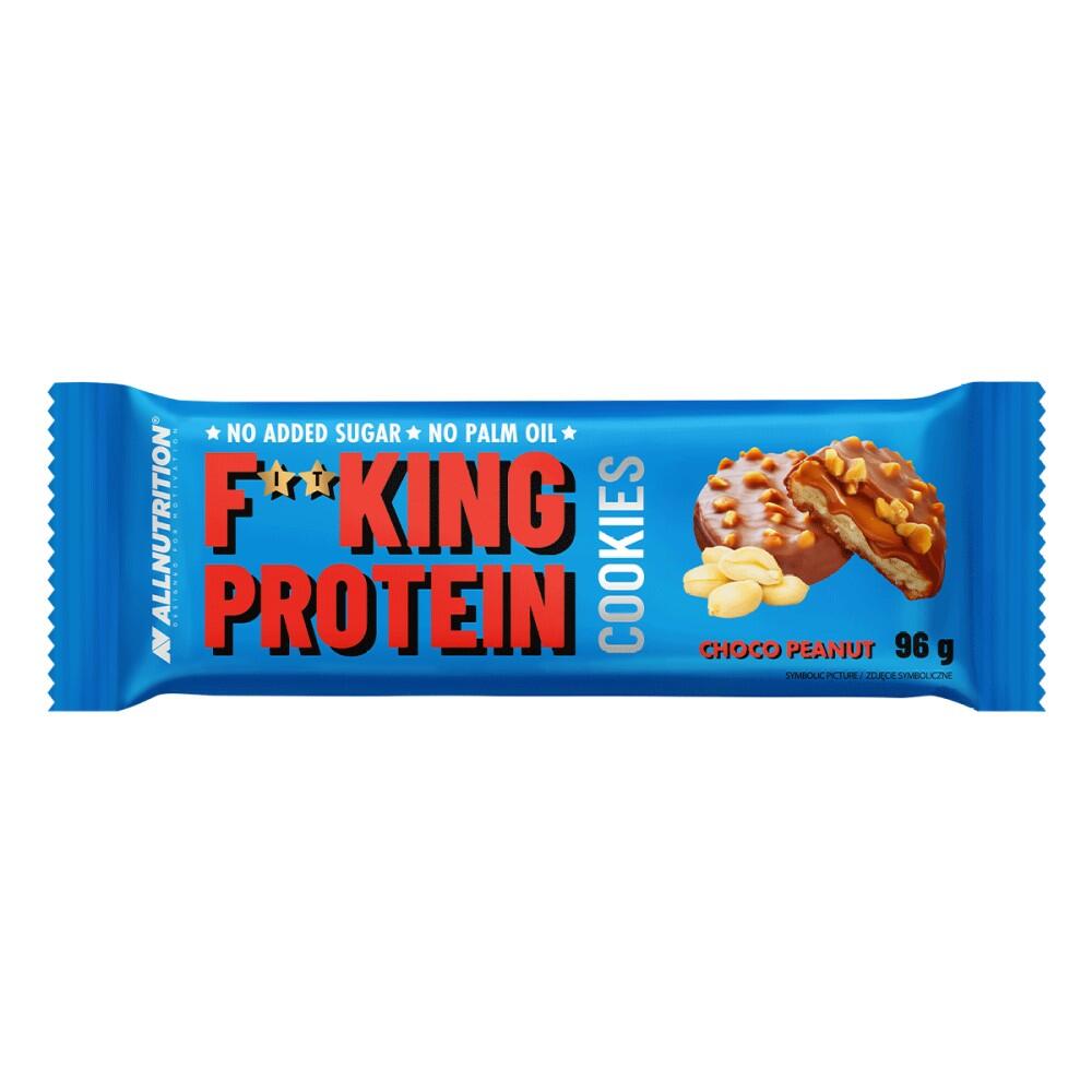 Allnutrition Fitking Protein Cookies 96g x12 Choco Peanut