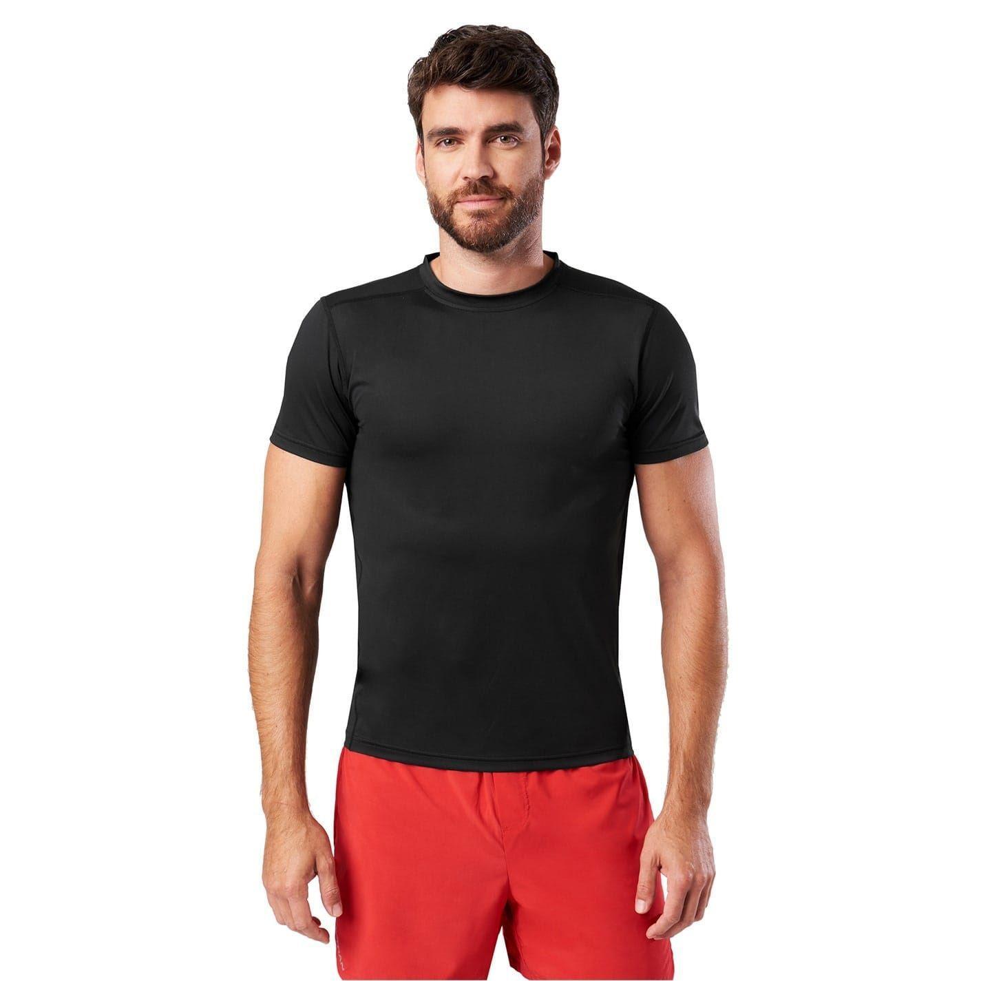 "Qualifier" TShirt für , Rundhalsausschnitt, Schmal Herren Schwarz 2/4