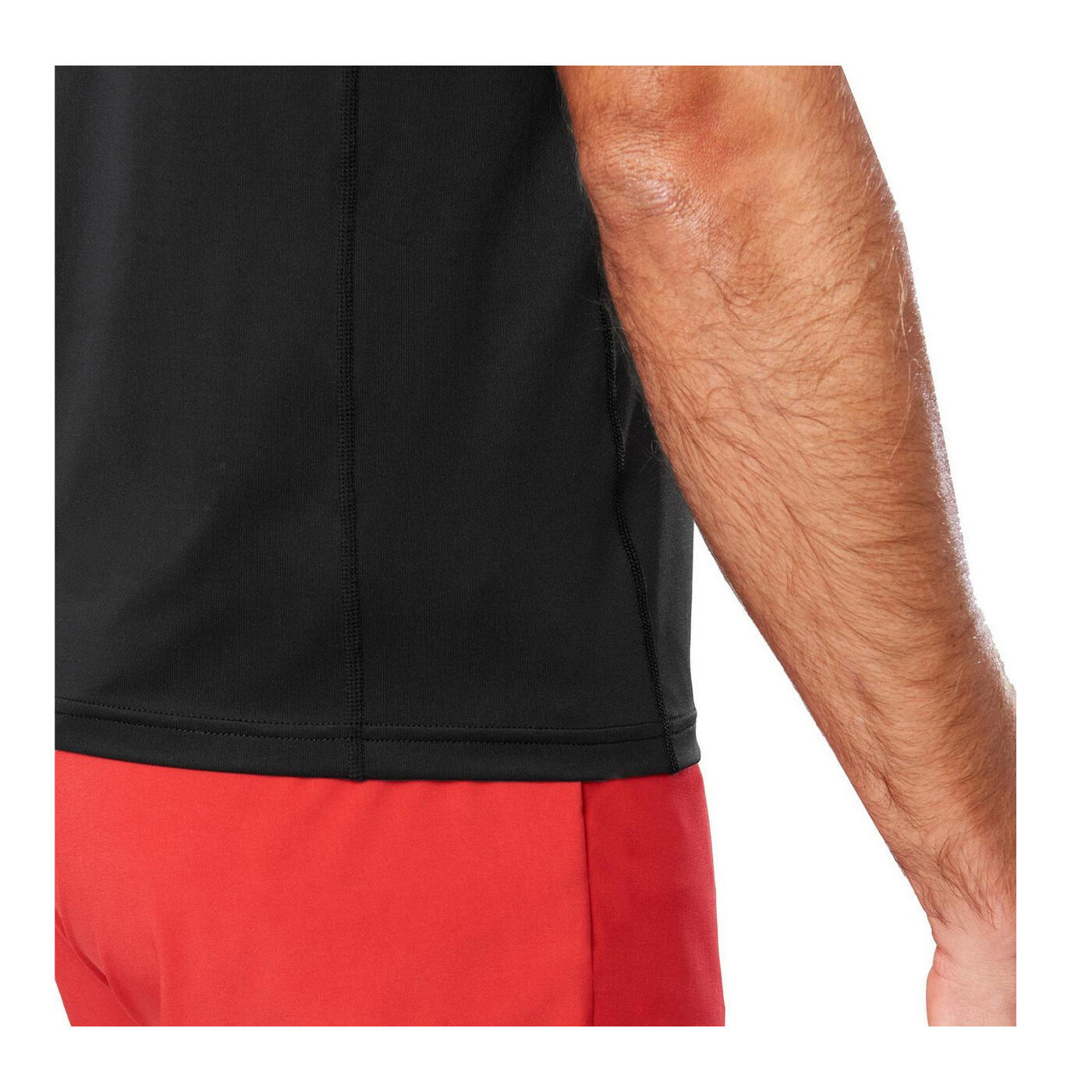 "Qualifier" TShirt für , Rundhalsausschnitt, Schmal Herren Schwarz 4/4