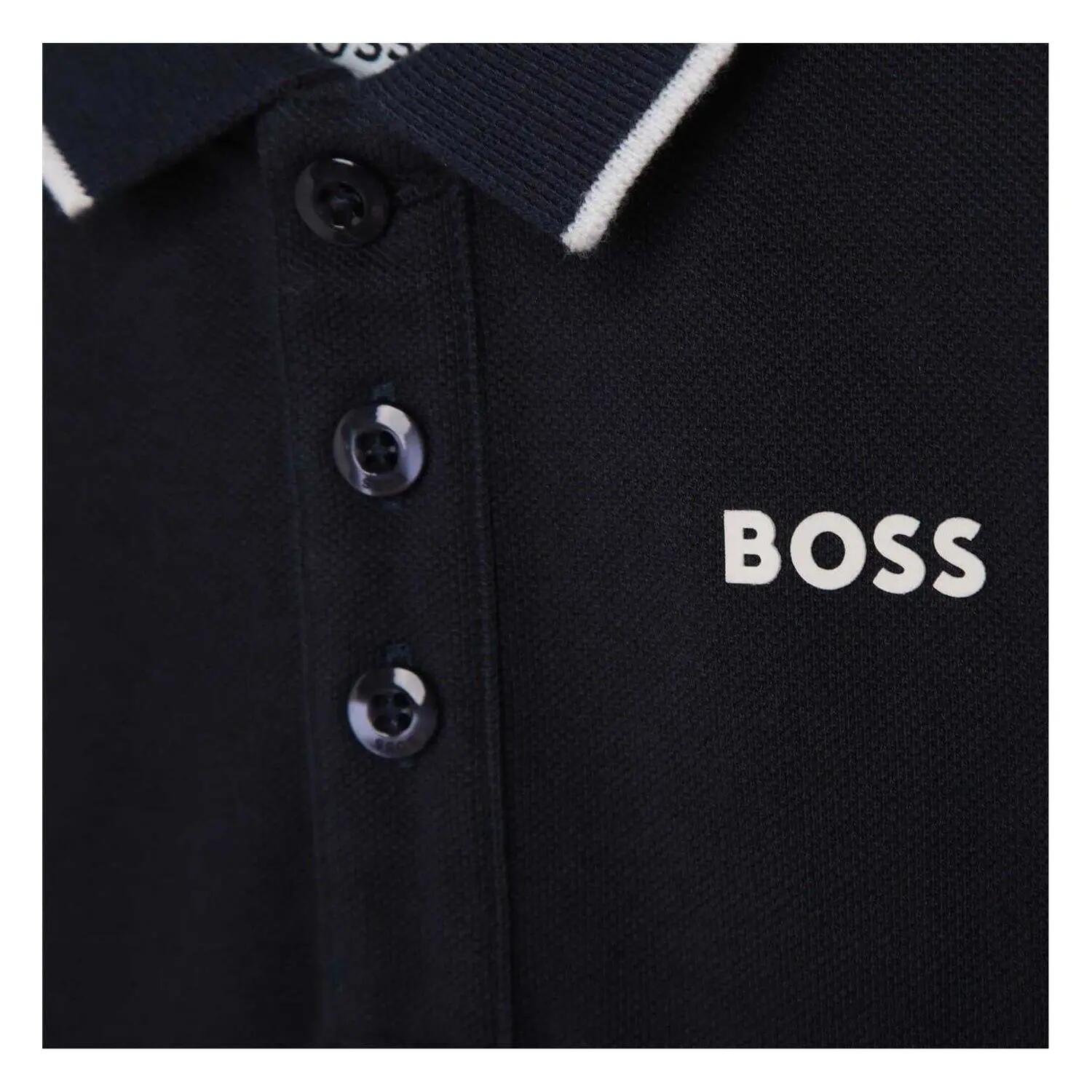 Polo Bébé Garçon (Bleu Marine) 3/3