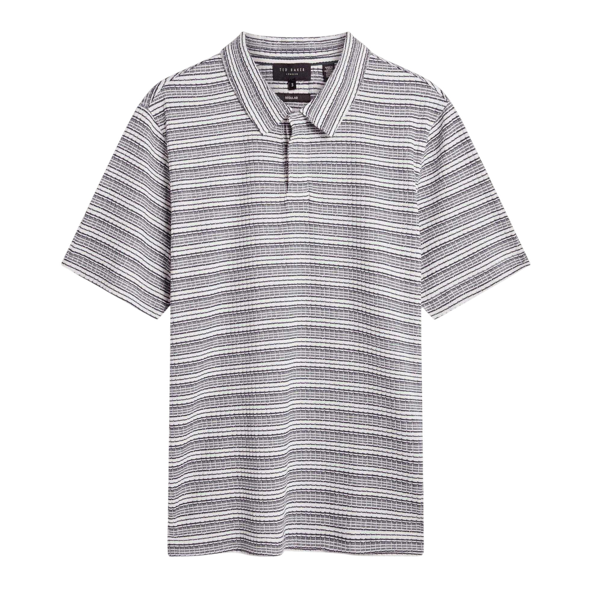 Poloshirt für , Waffelstrick Herren Marine 2/4