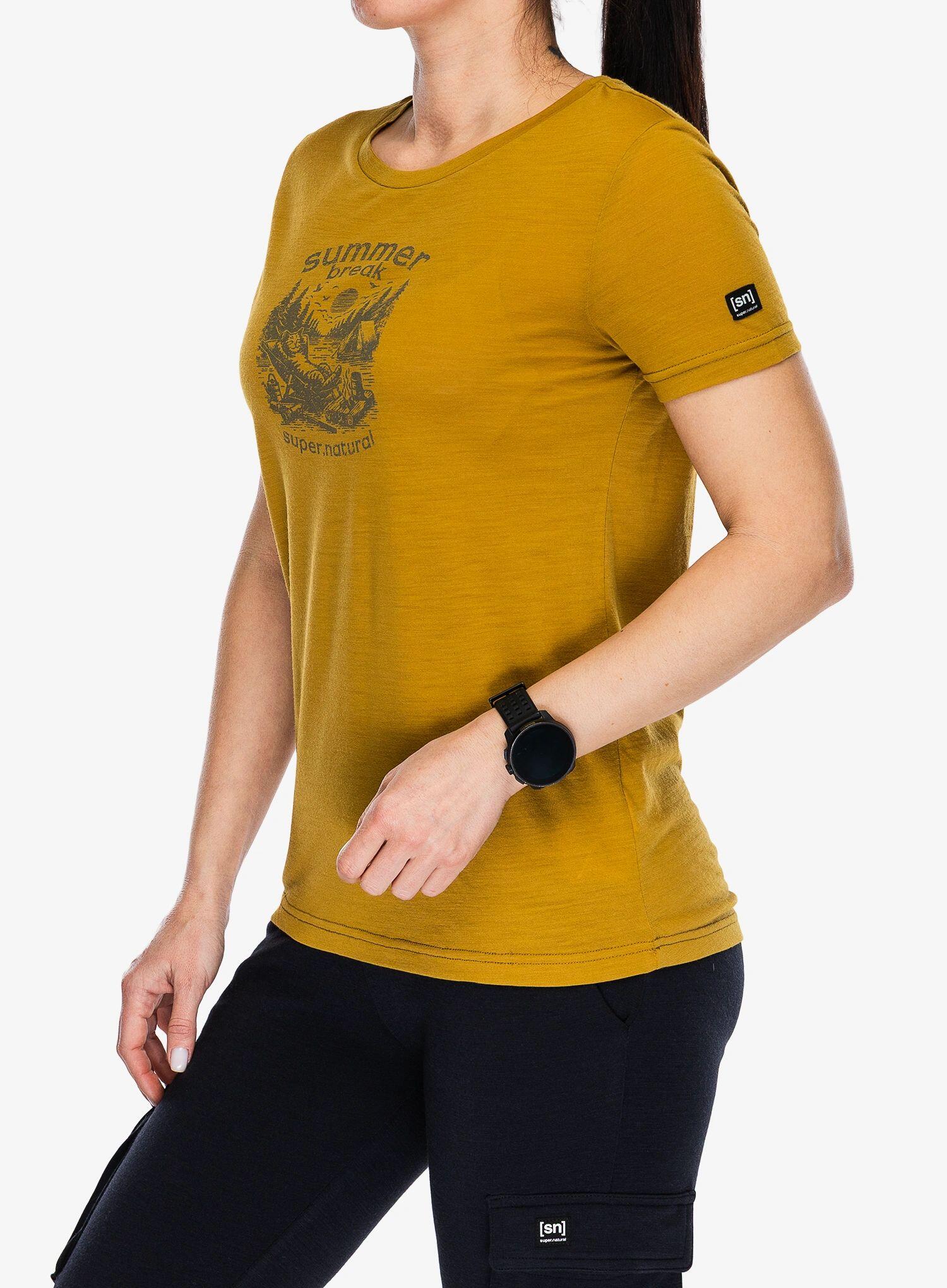 Koszulka merino damska Super.natural Summer Break Tee 4/6