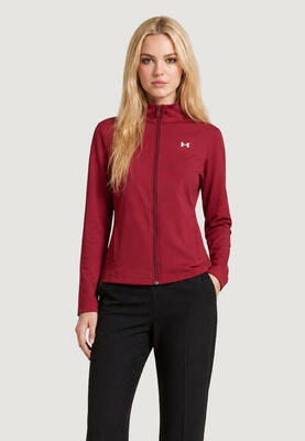 Felpa senza cappuccio Donna UA Motion Bordeaux