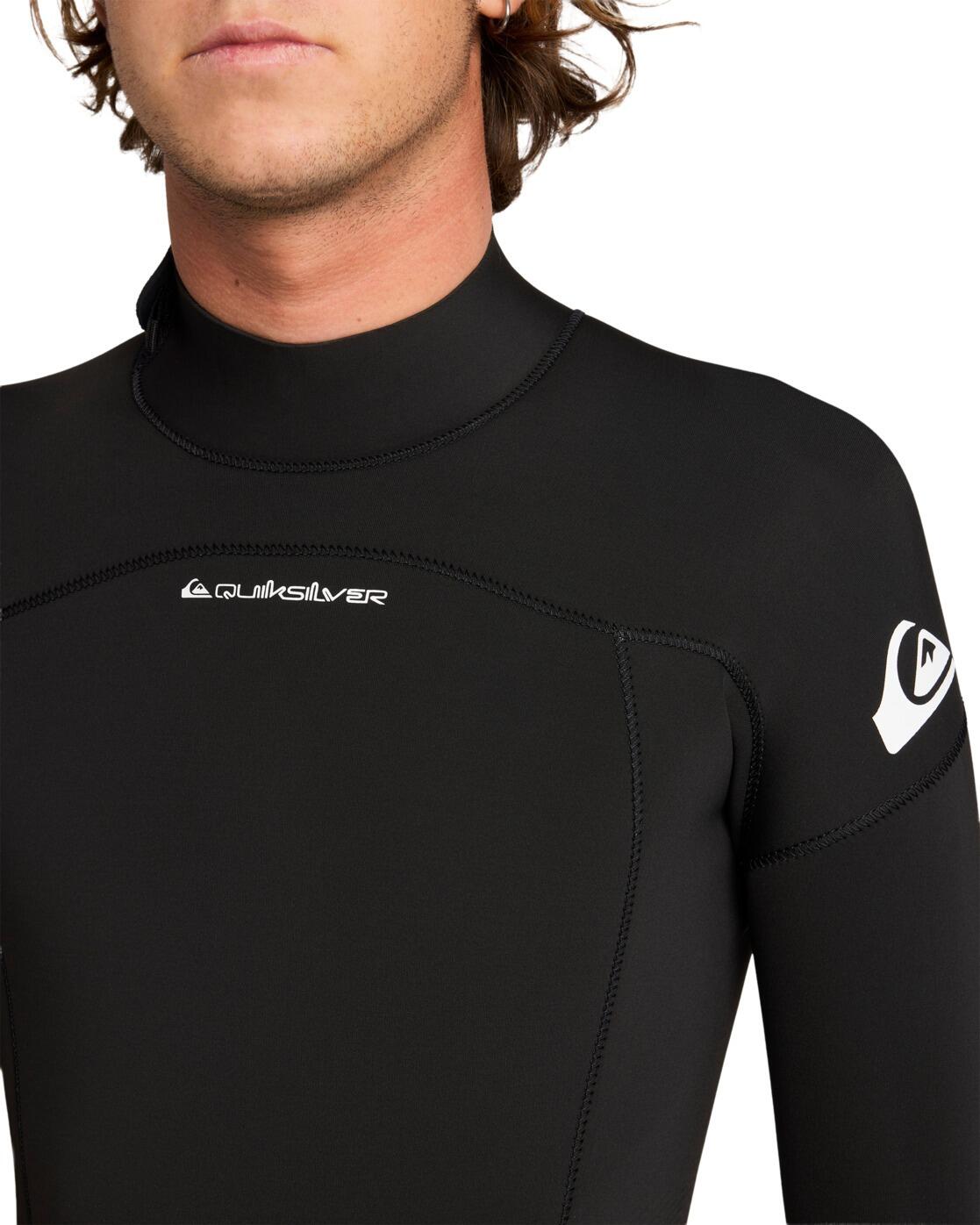 Traje de surf con cremallera posterior PROLOGUE+ 3/2MM Negro Hombre 4/4