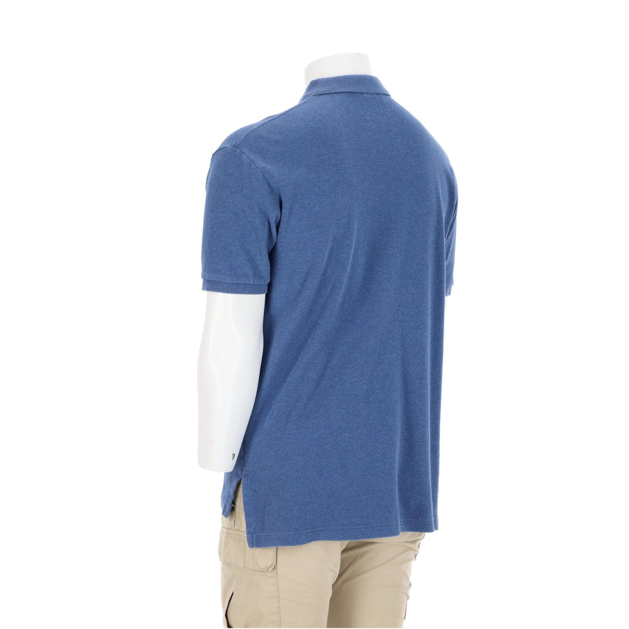 Segunda vida - Polo Ralph Lauren camisa masculina manga curta azul - Como novo 4/7