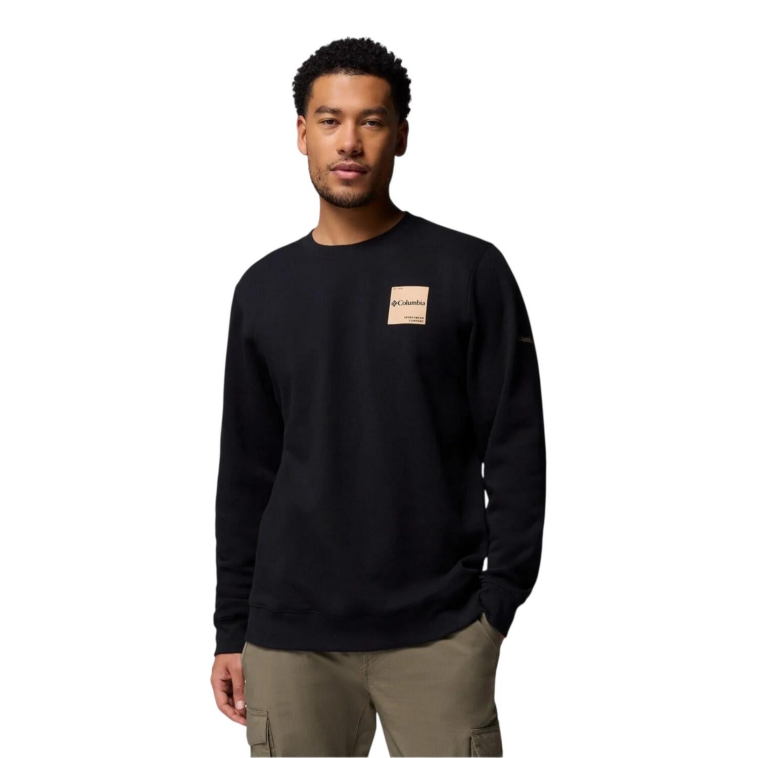 "Trek" Sweatshirt für , Rundhalsausschnitt Herren Schwarz 2/4