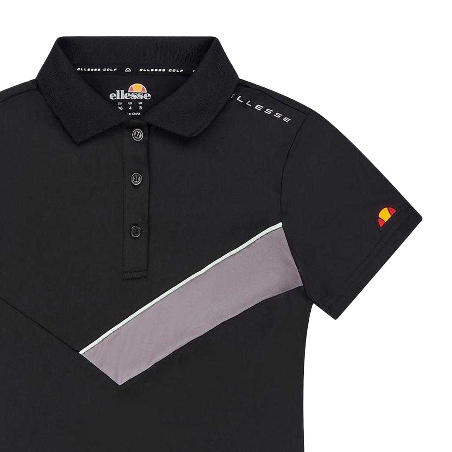 "Lotali" Poloshirt für Damen Schwarz 3/3