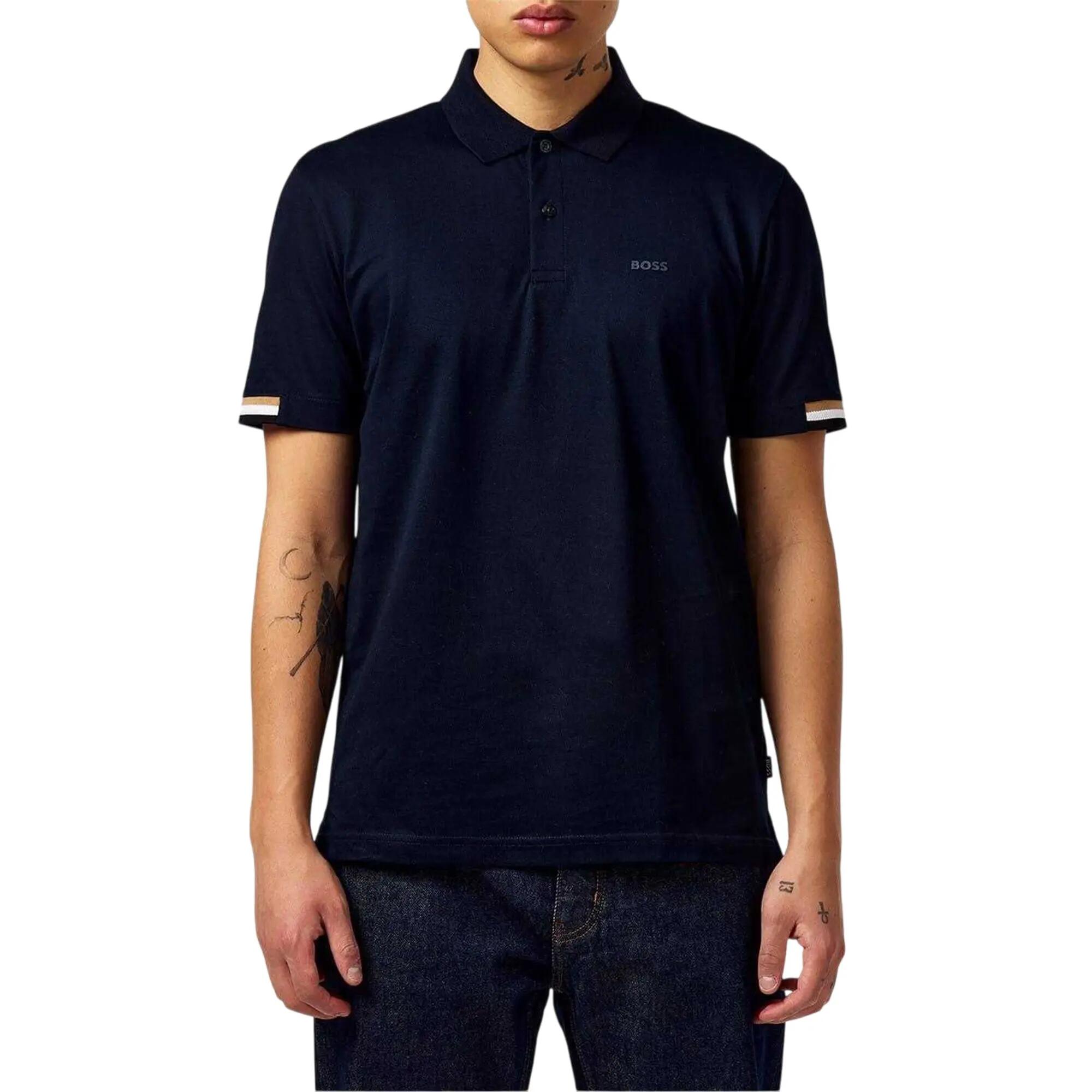 Polo PARLAY Homme (Bleu Foncé) 3/3
