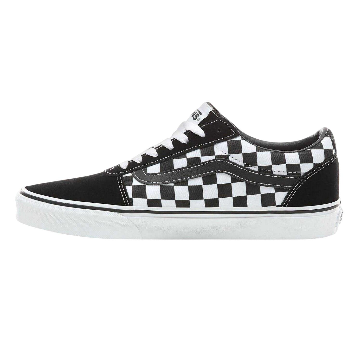 "Ward" Sneaker für , Wildleder Herren Schwarz/Weiß 3/4