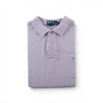 Tweedehands - polo ralph lauren heren korte mouwen polo paars - goede staat