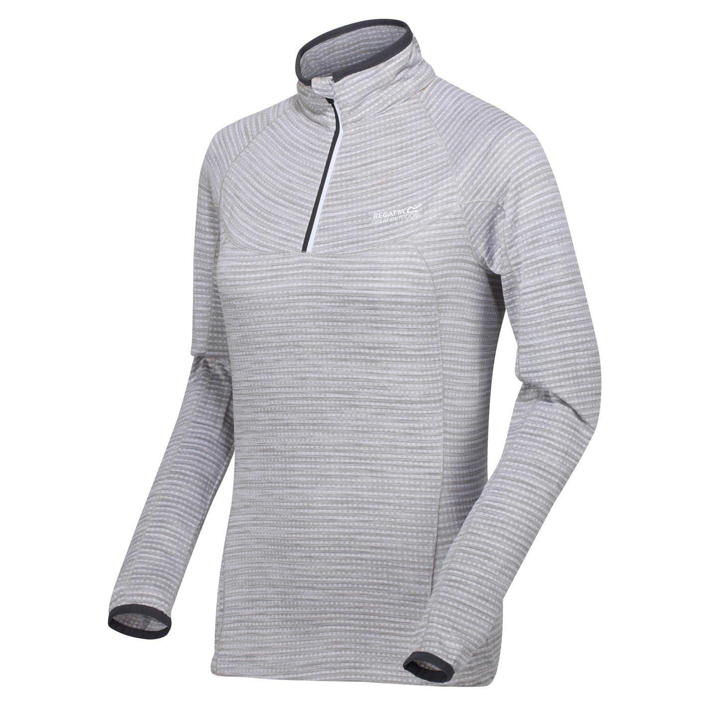 Felpa Raglan A Maniche Lunghe Donna Regatta Yonder Bianco 3/4