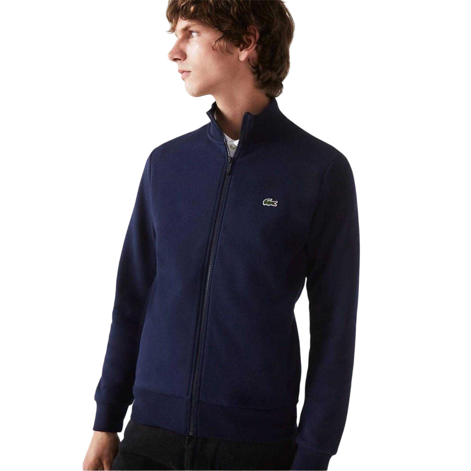 Sweatshirt für , Durchgehender Reißverschluss Herren Marine 3/3