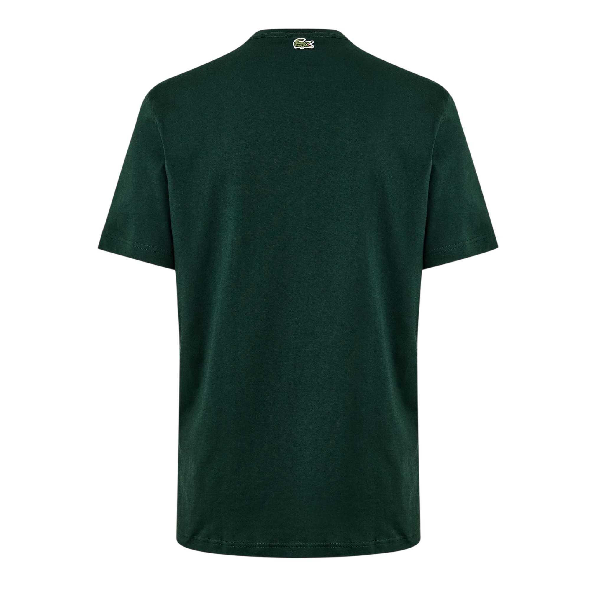 Camiseta Paris Diseño Logotipo para Hombre Verde Oscuro 2/4