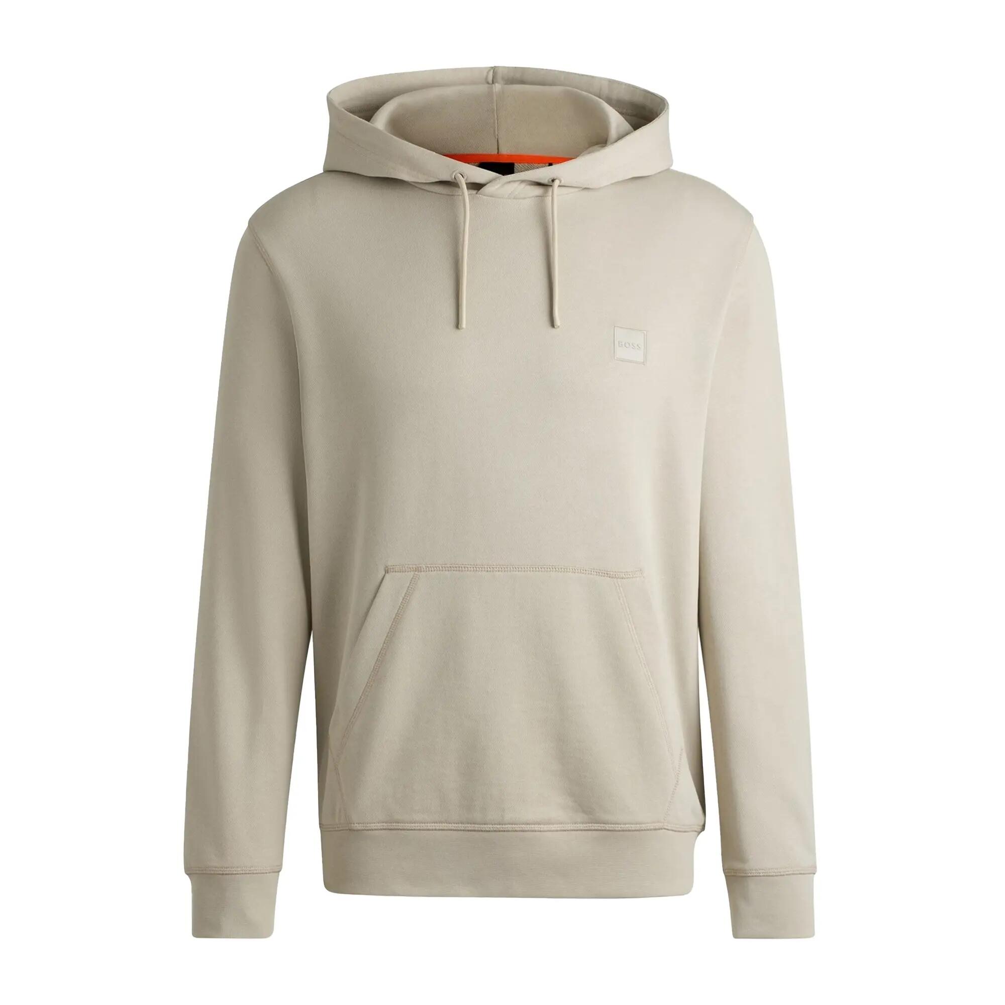 Mens Wetalk Pullover Hoodie (Light Beige) 2/3