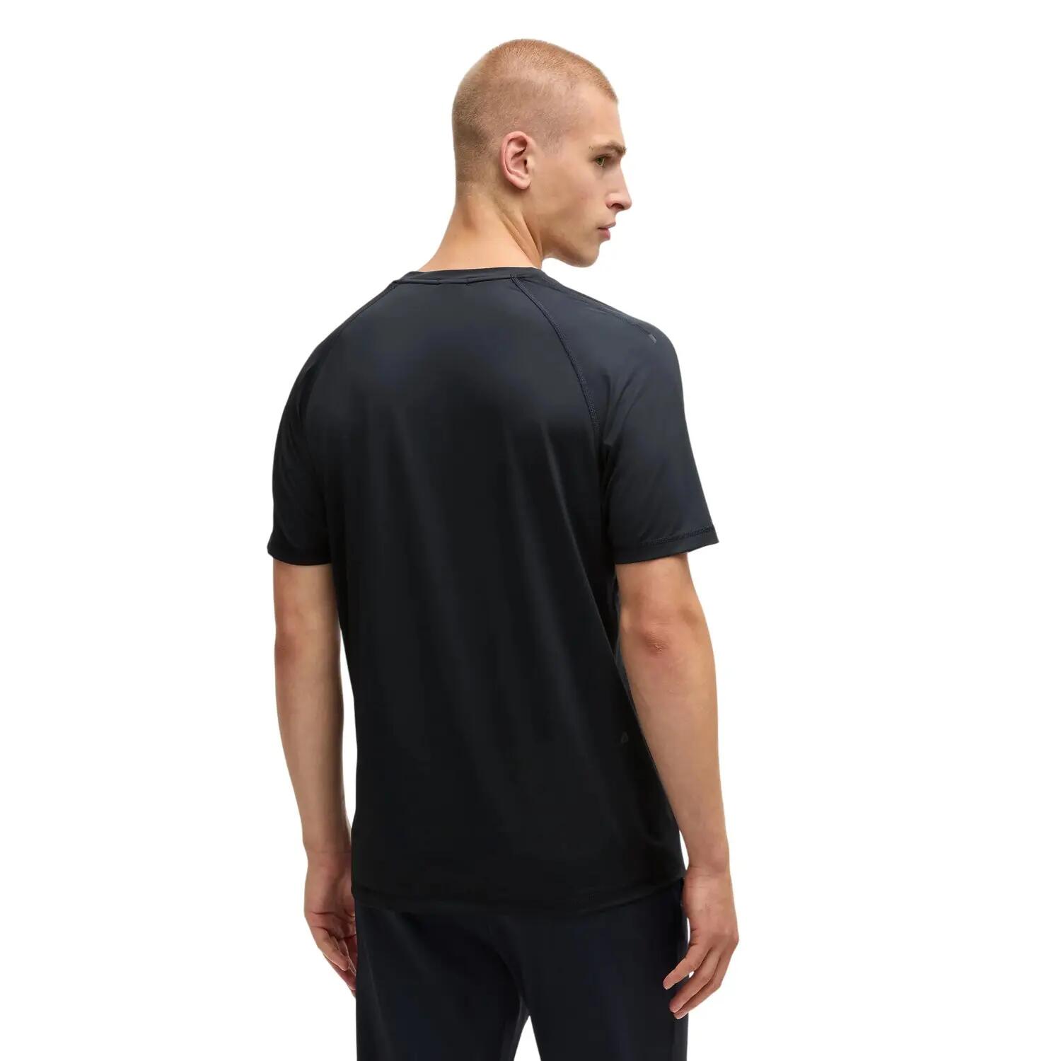 Tshirt Manches Raglan Motif/style Logo Tonal Homme (Noir) 2/2