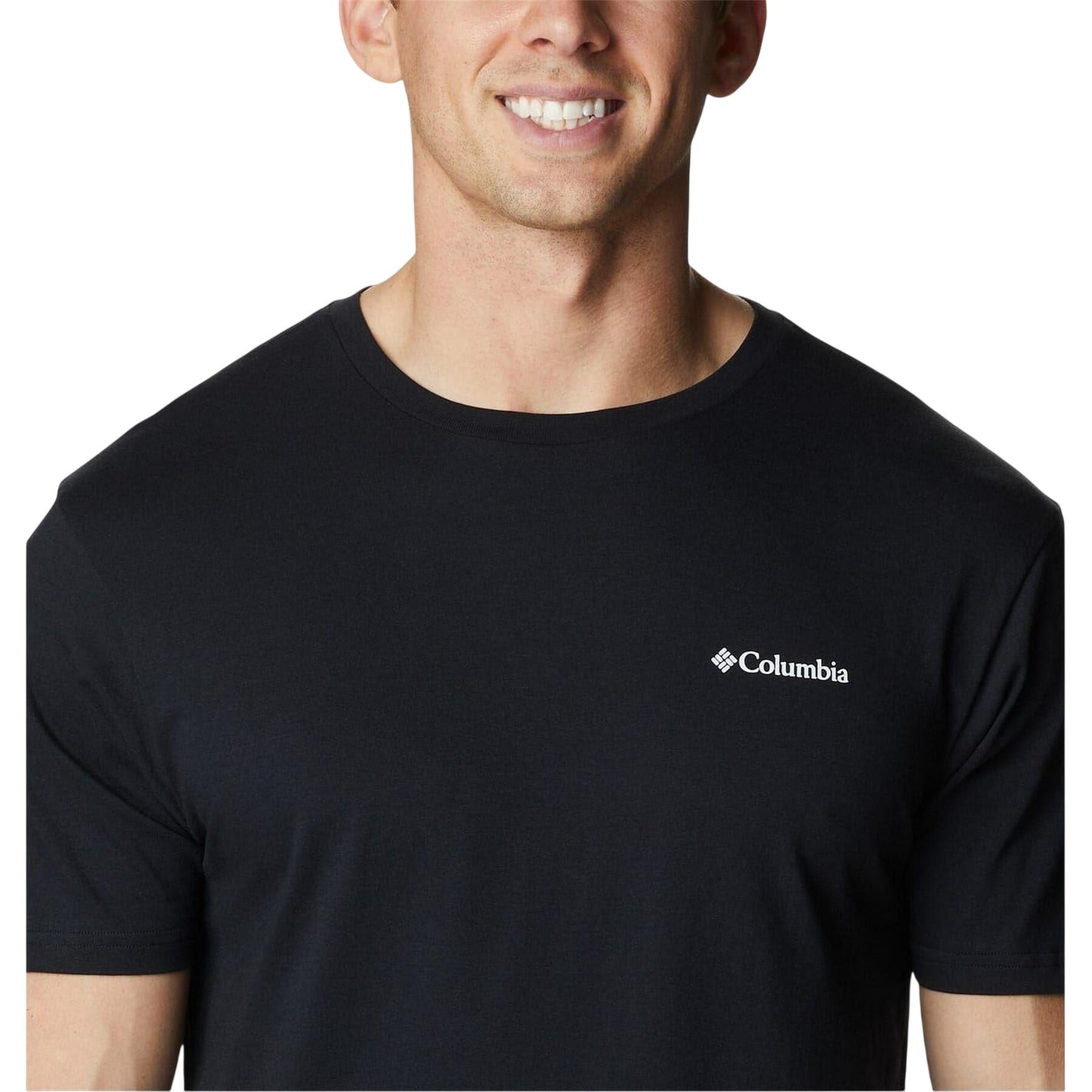 Tshirt Motif/style Imprimé Graphique BARTON Homme (Noir) 3/4