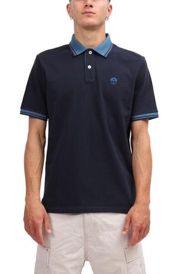 NORTH SAILS - Polo homme en coton avec détails contrastés - Taille XL