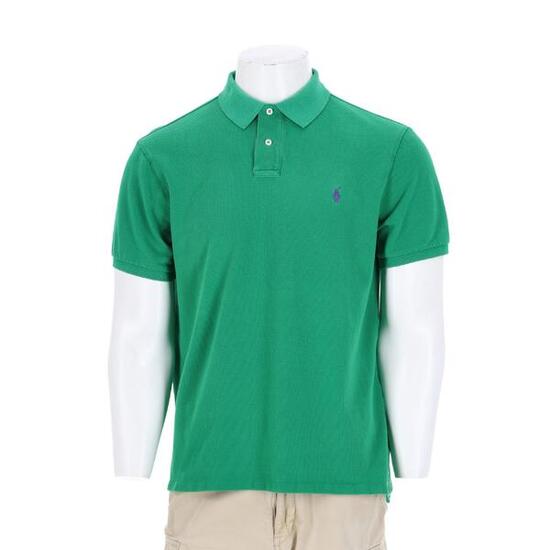 Second hand - Polo uomo manica corta verde Polo Ralph Lauren - Stato molto buono