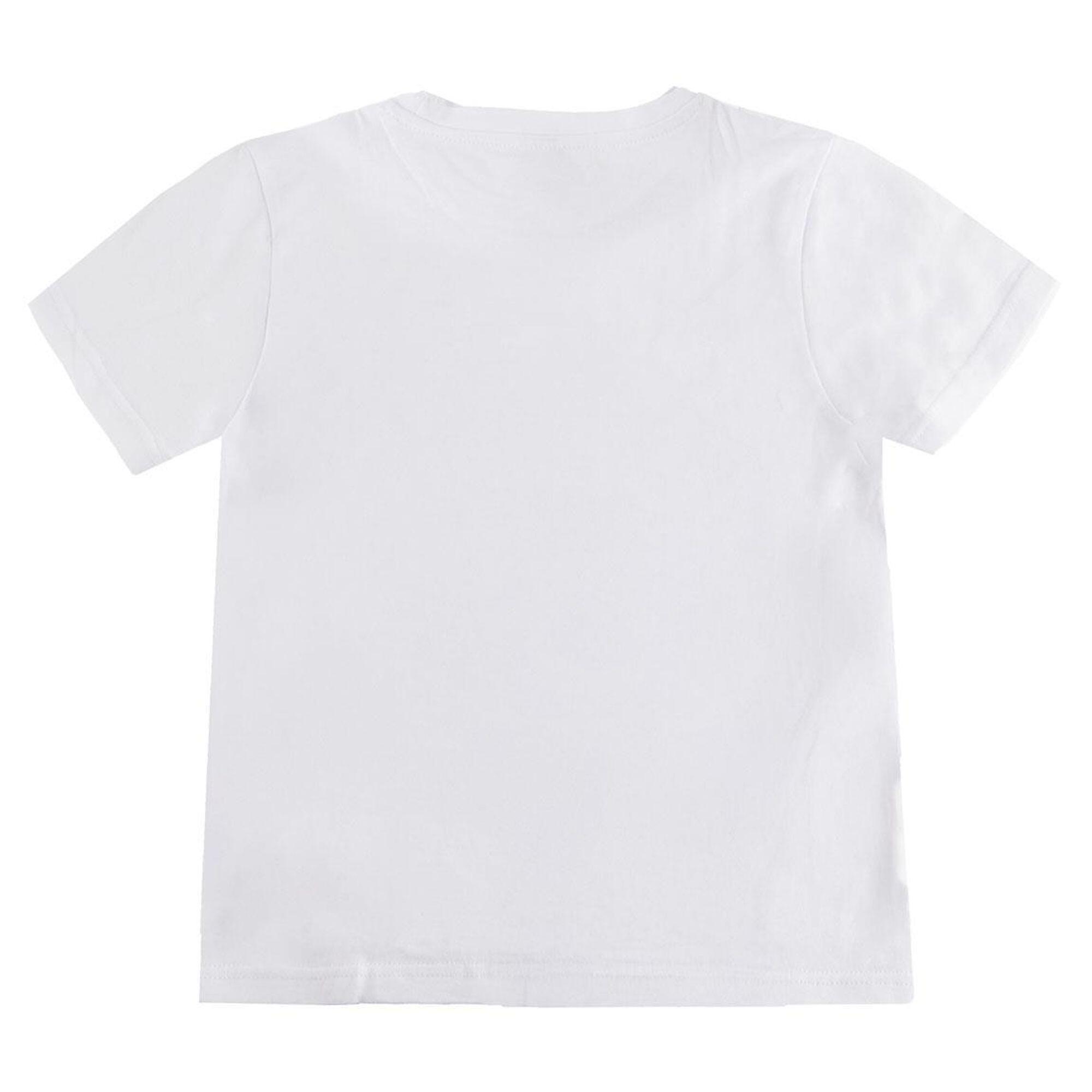 Camiseta Bambini Stitch Manga Corta Estampado Surf Shack Blanca 2/2