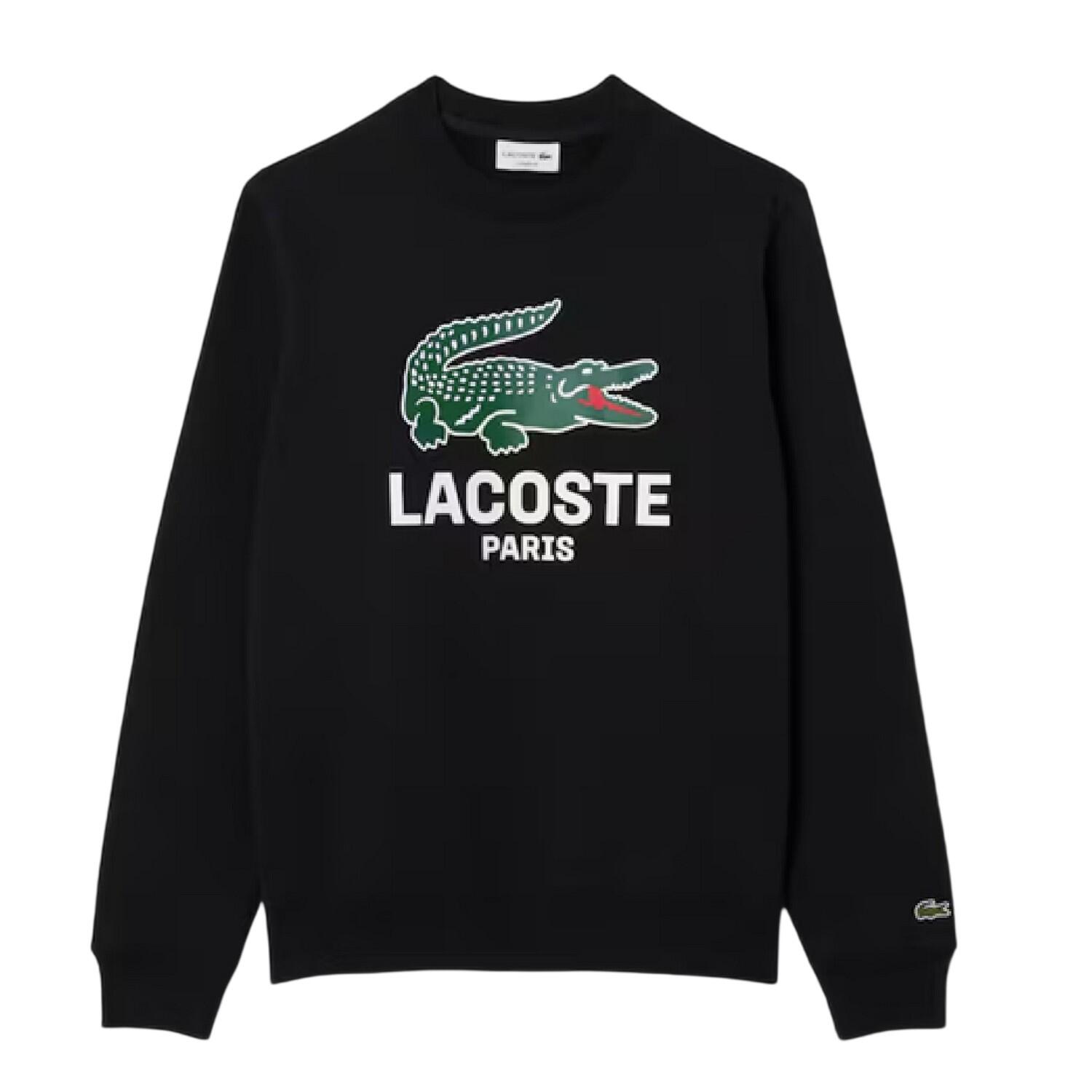 Sweatshirt für , Baumwolle Herren Schwarz 2/4