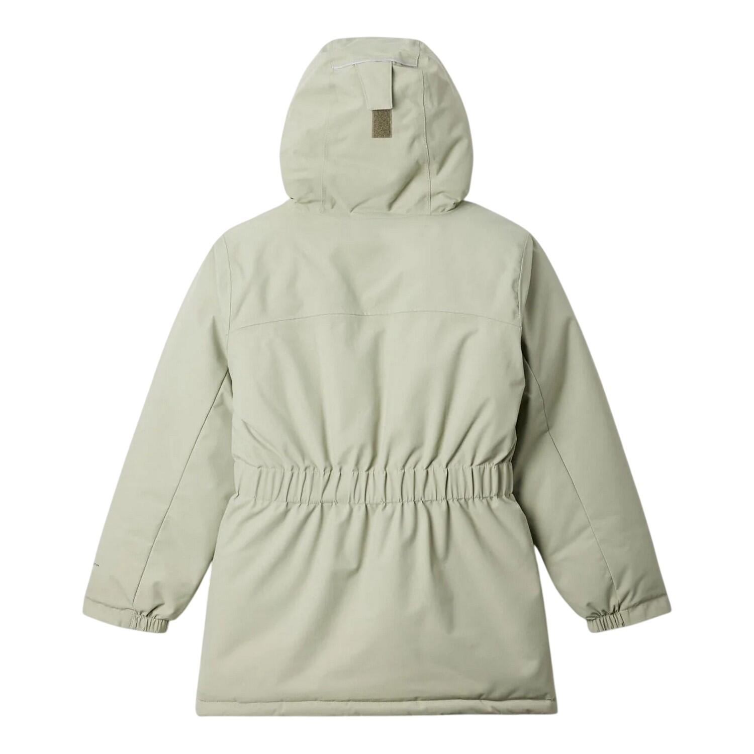 Boys Insulated Hiking Hooded Jacket (Green) 2/3