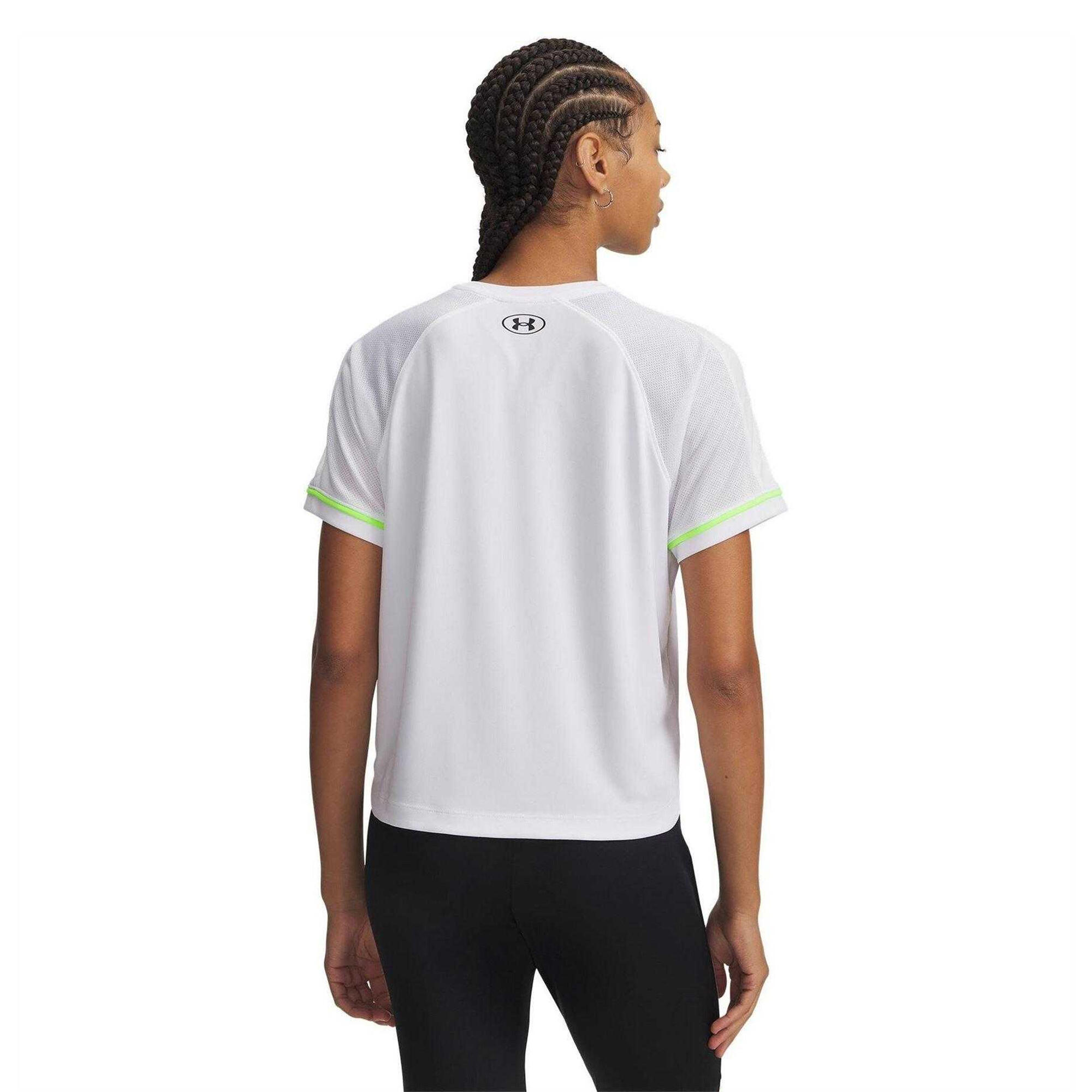 Camiseta Diseño Logotipo para Mujer Blanco, Negro 2/3