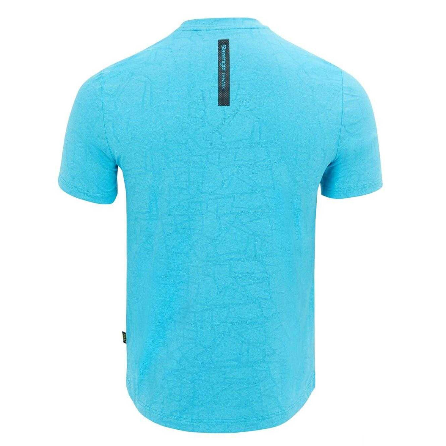 Maglietta Logo Lavorato A Maglia Uomo Slazenger Acquario 2/3