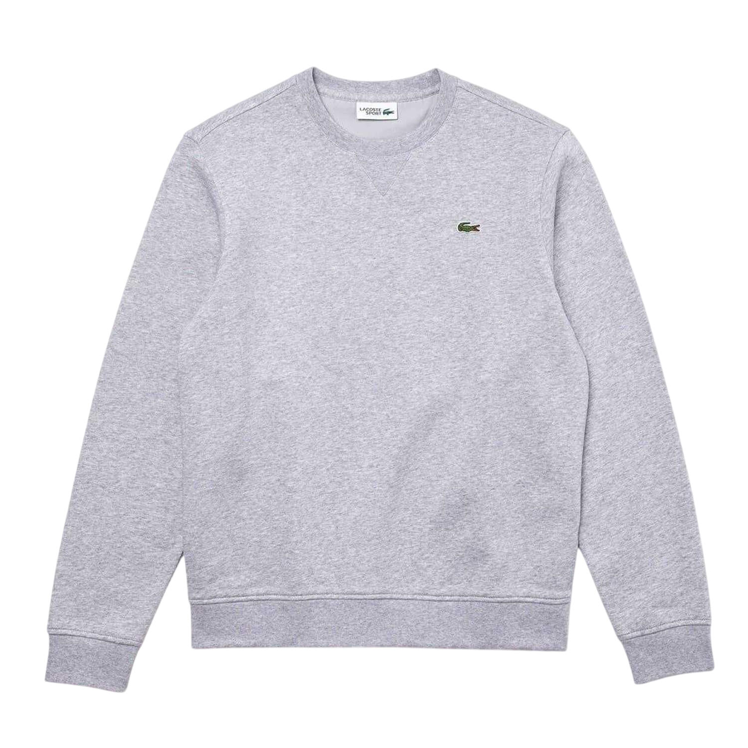 Sweatshirt für , Rundhalsausschnitt, Fleece Herren Hellgrau 2/3