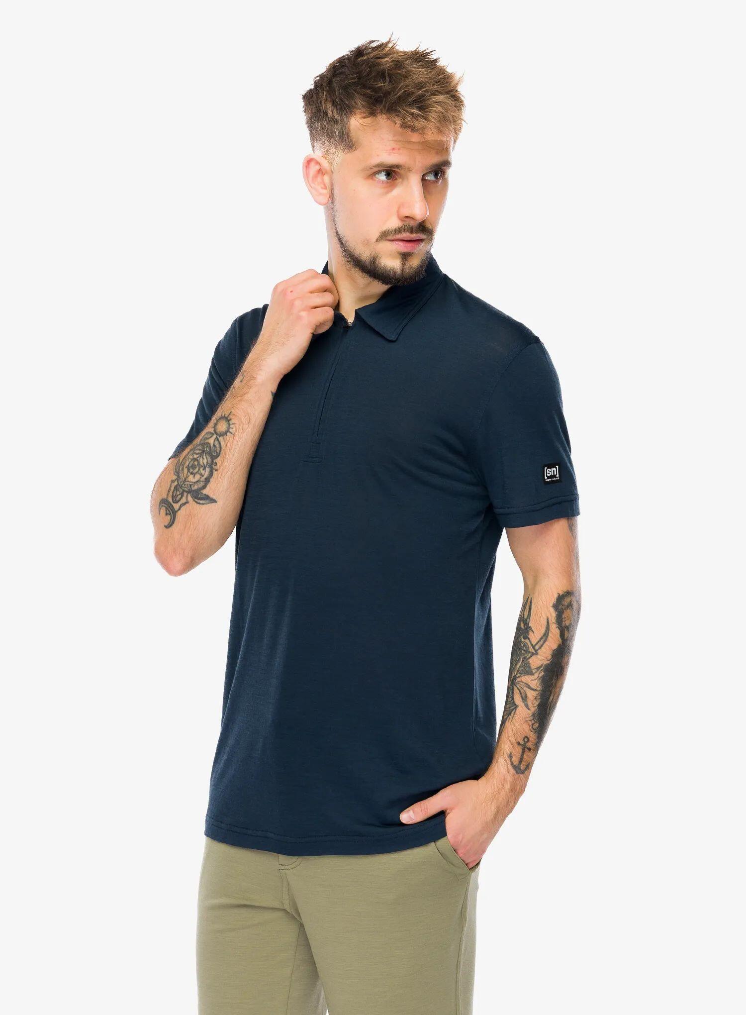 Koszulka polo Super.natural Zip Polo 4/7