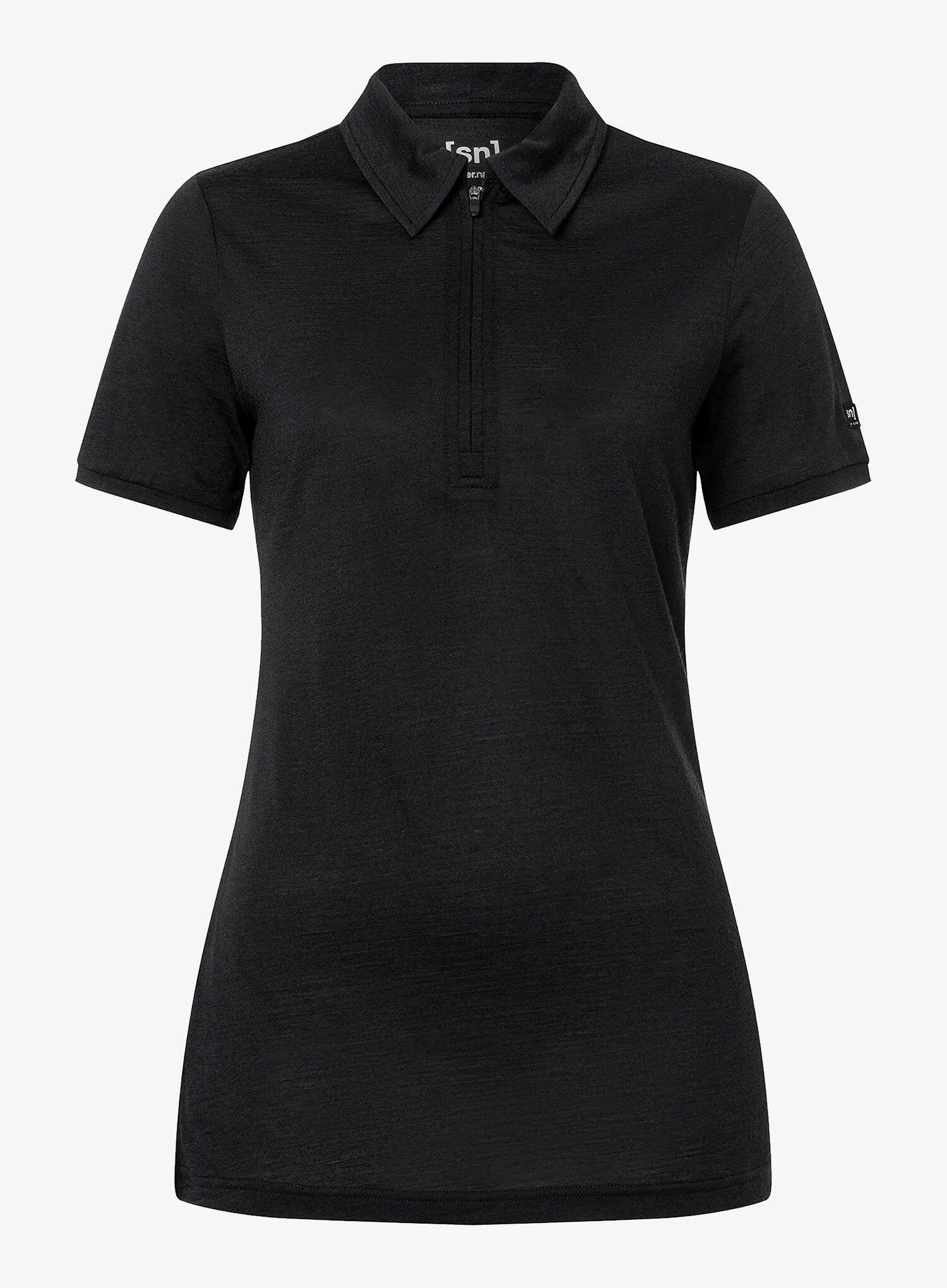 Koszulka polo damska Super.natural Zip Polo 4/4