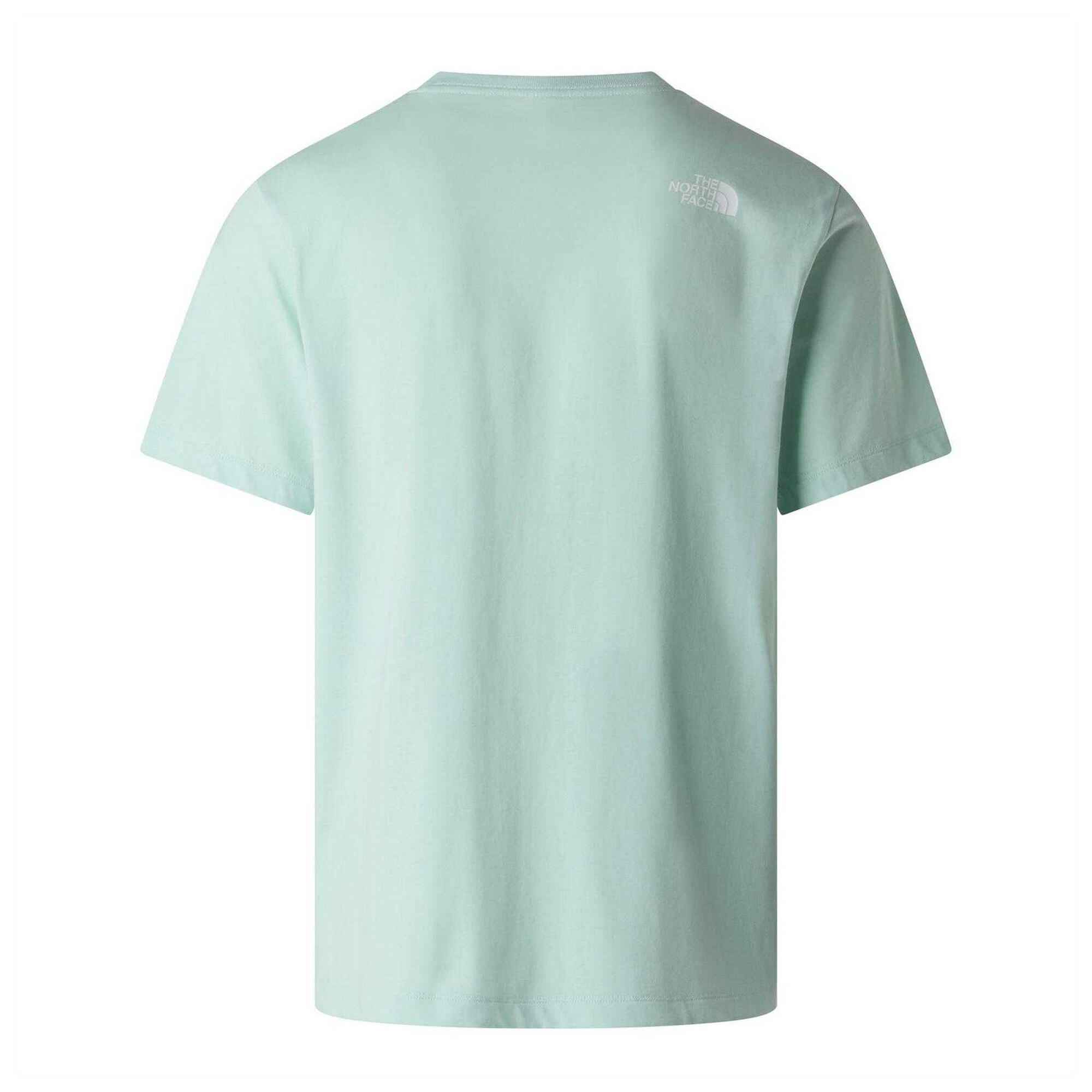 TShirt für Herren, Anliegend, kurzärmlig Damen und Herren Opal 2/2